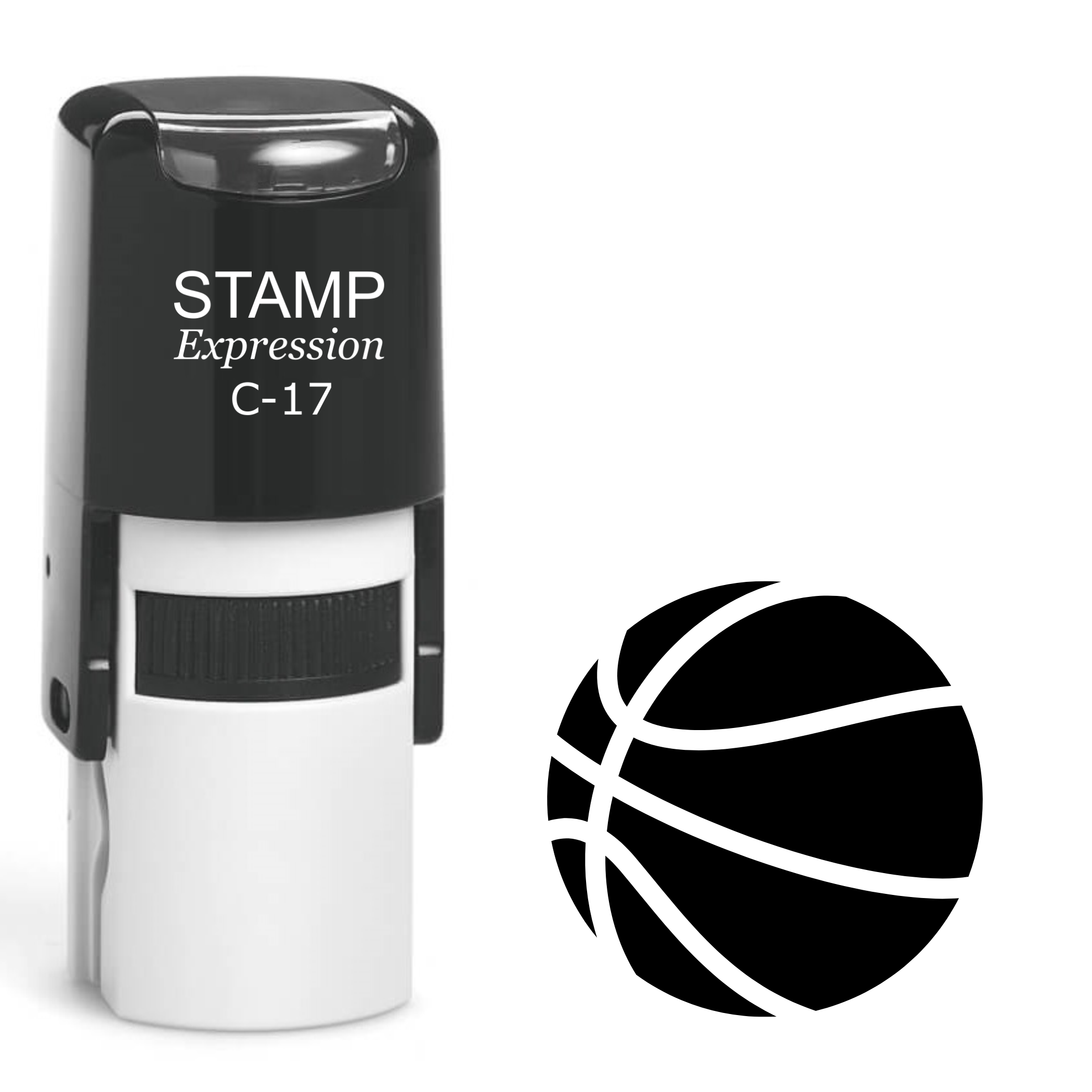 Basketball Self Inking Rubber Stamp (SH-61924)