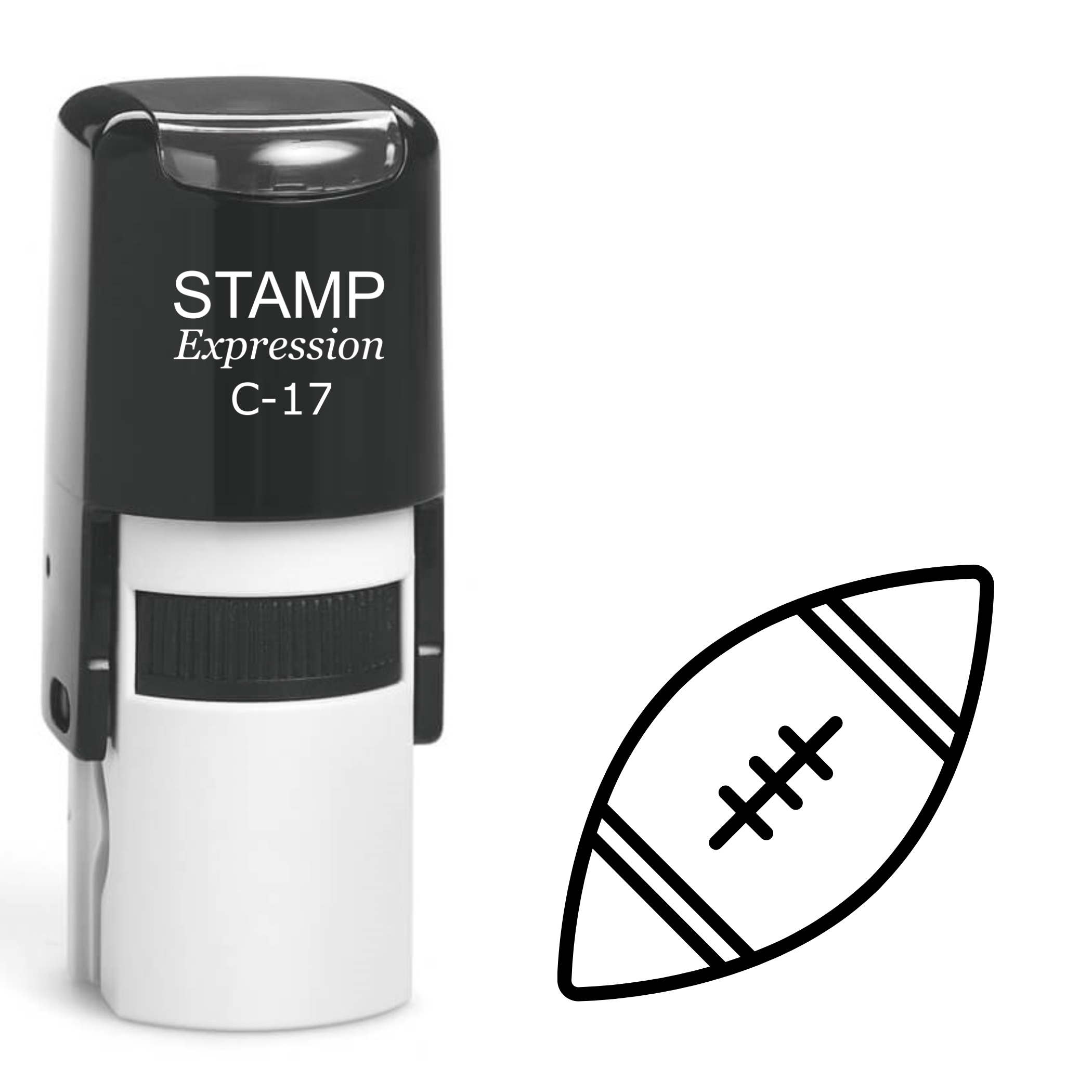 Football Self Inking Rubber Stamp (SH-61980)