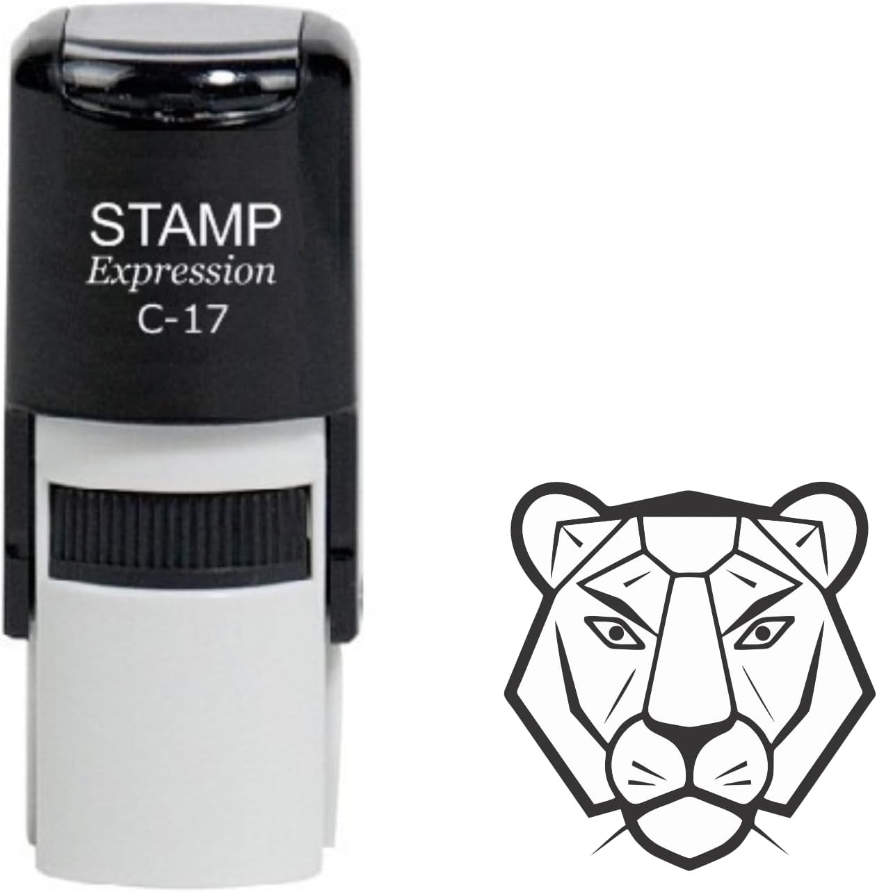 Lion Head Self Inking Rubber Stamp (SH-60018)