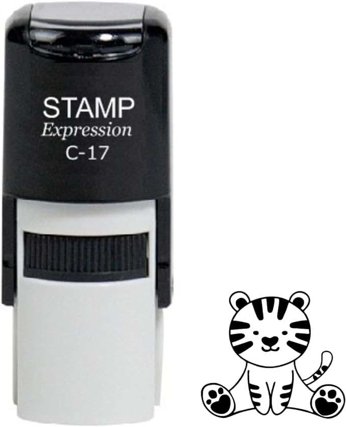 Baby Tiger Self Inking Rubber Stamp (SH-60048)