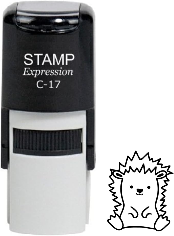 Baby Hedgehog Self Inking Rubber Stamp (SH-60065)
