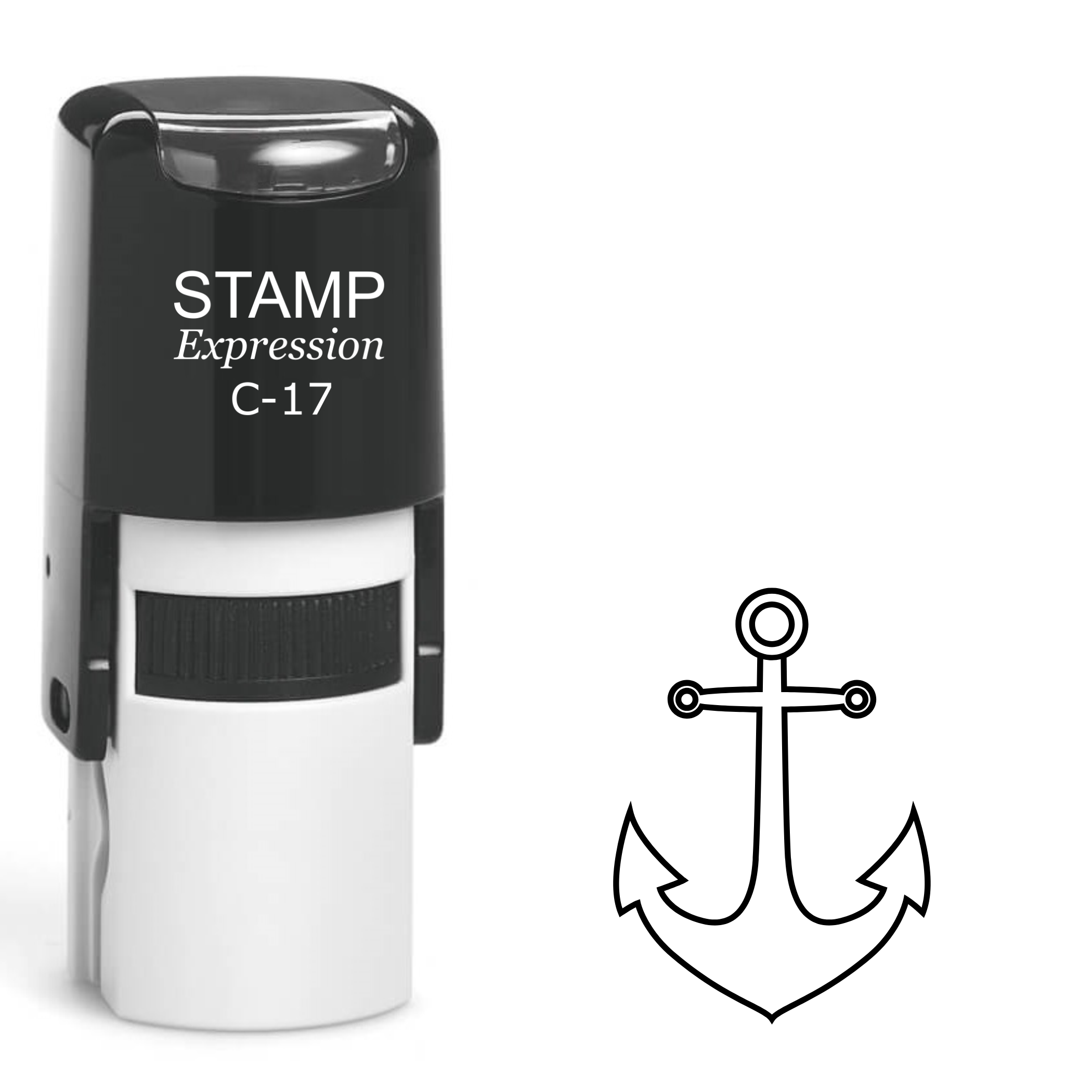 Anchor Self Inking Rubber Stamp (SH-62150)