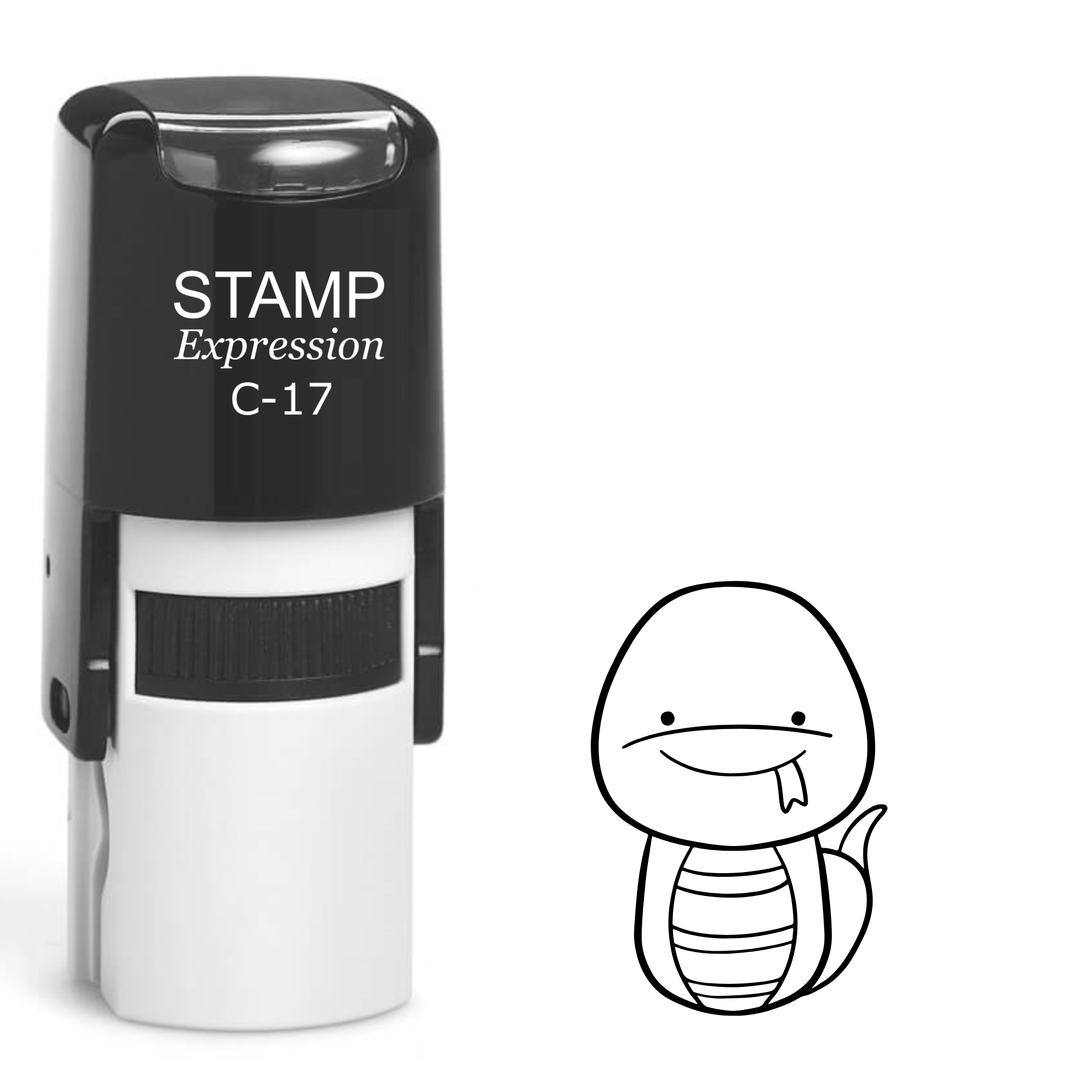 Baby Cobra Self Inking Rubber Stamp (SH-62199)