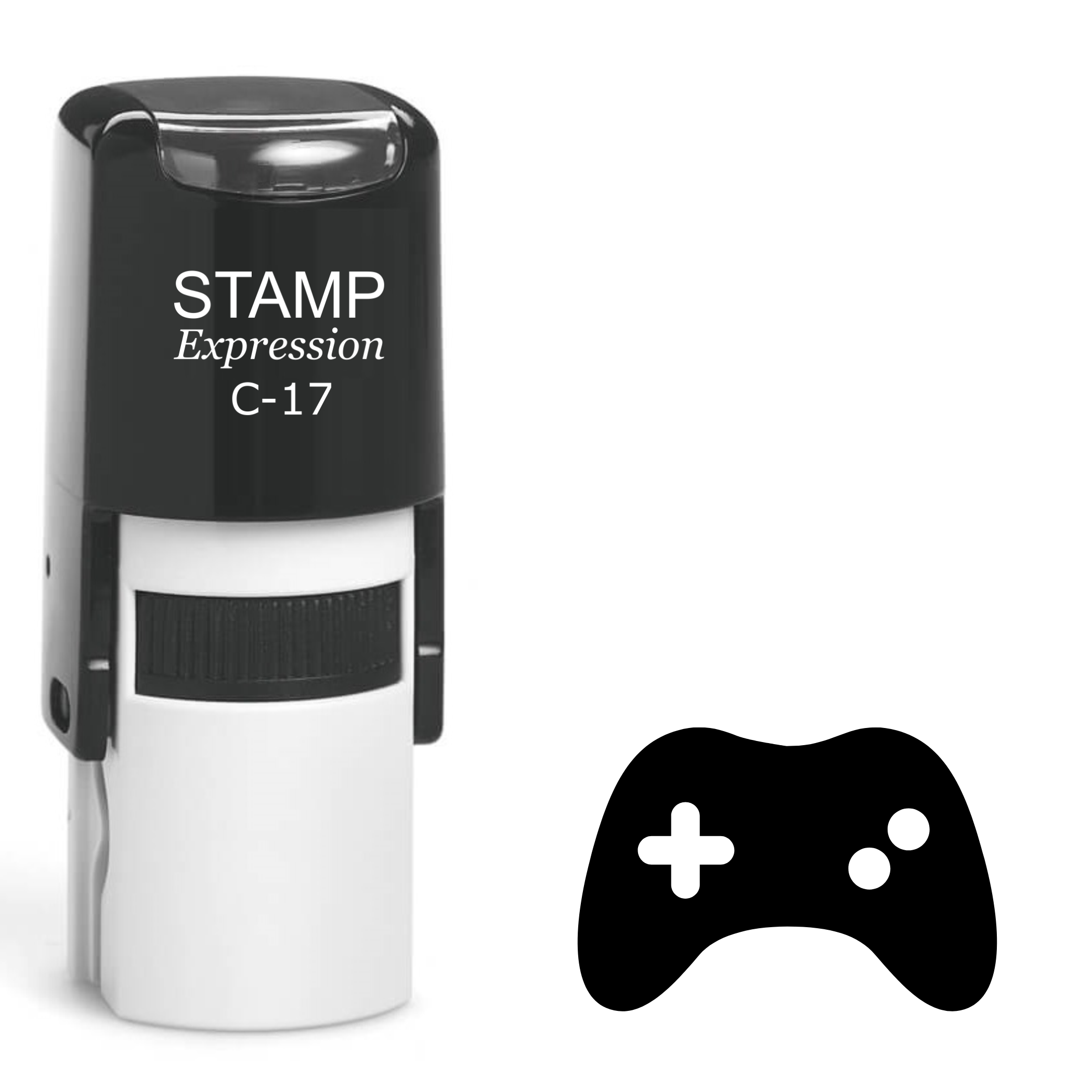 Game Console Self Inking Rubber Stamp (SH-62236)