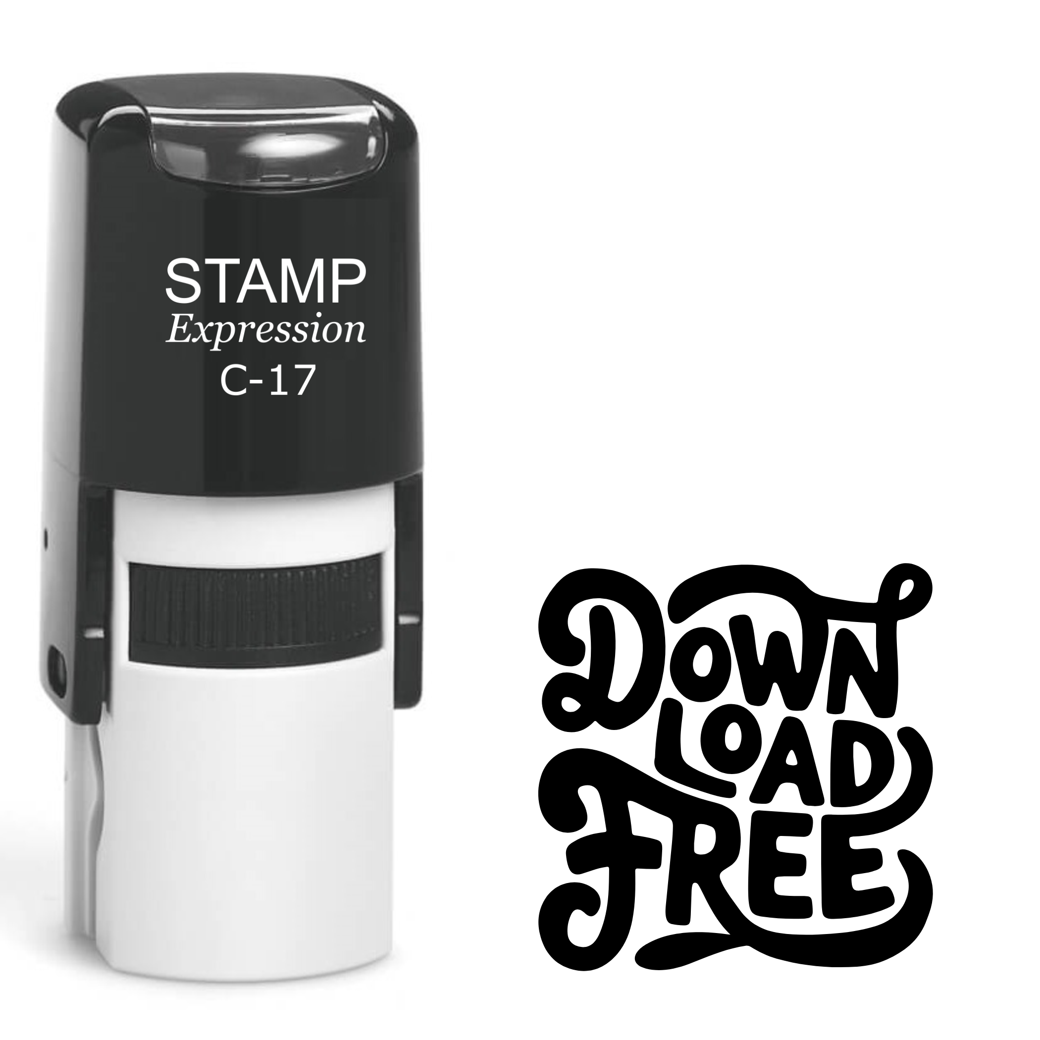 Download Free Self Inking Rubber Stamp (SH-62379)
