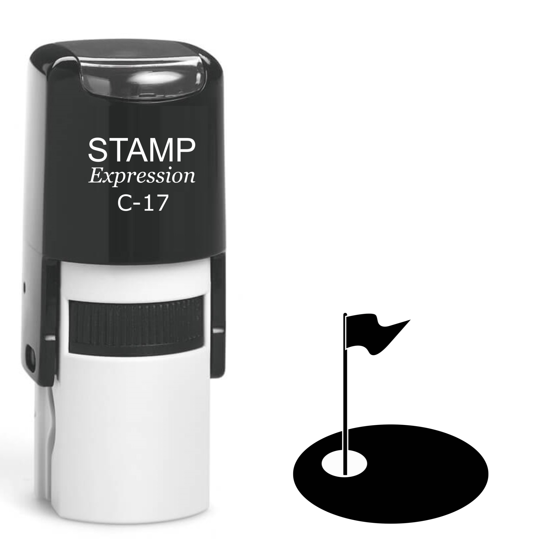 Golf Course Self Inking Rubber Stamp (SH-62392)