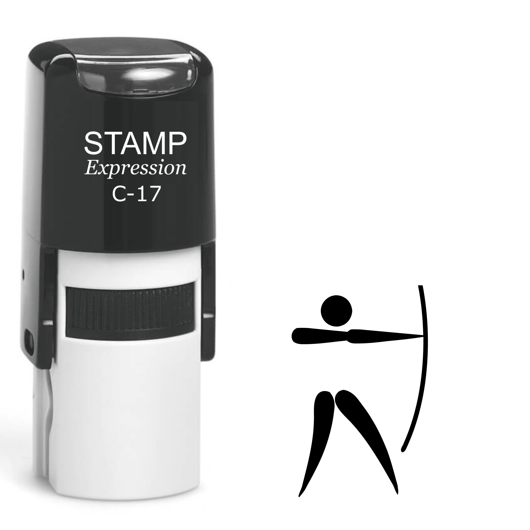 Archery Self Inking Rubber Stamp (SH-62444)