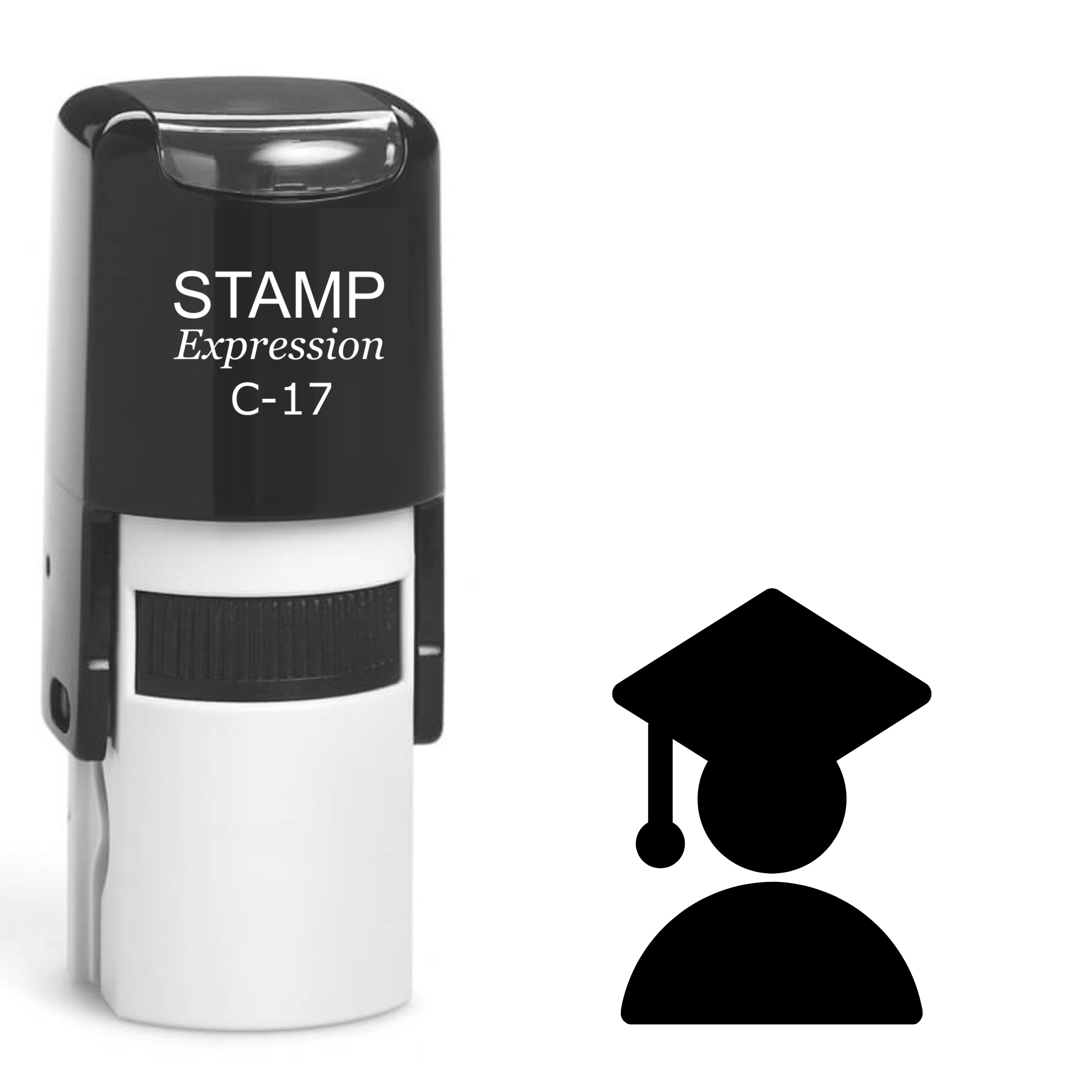 Graduate Self Inking Rubber Stamp (SH-62557)