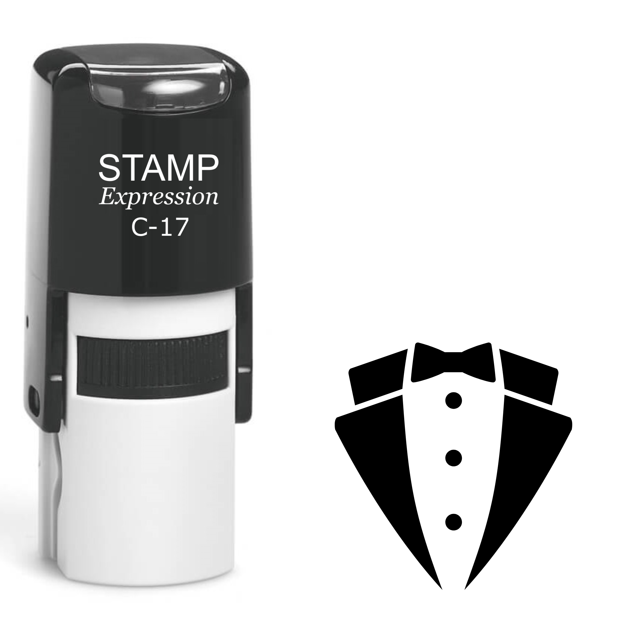 Tuxedo Self Inking Rubber Stamp (SH-62573)