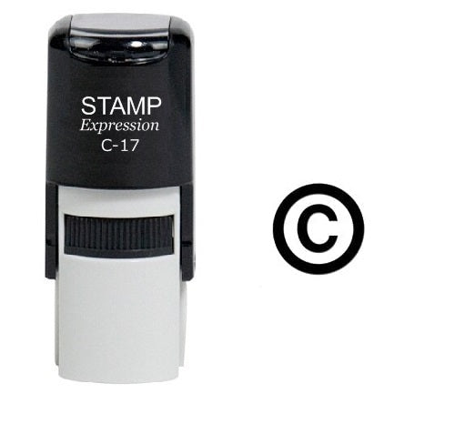 Copyright Symbol Self Inking Rubber Stamp (SH-6274)