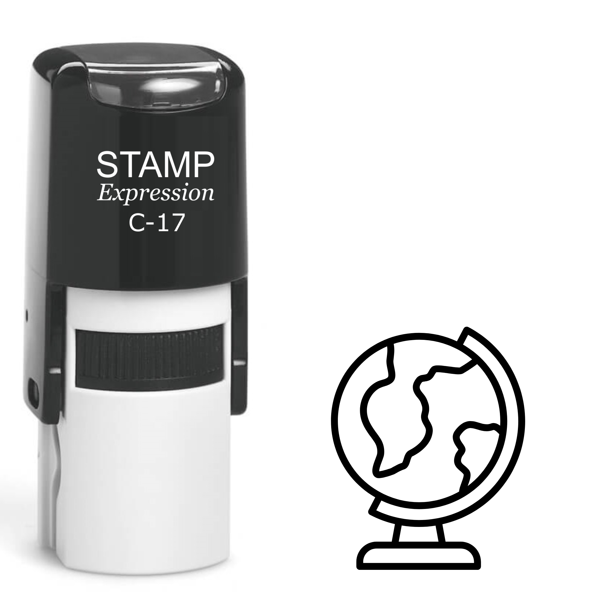 Globe school Self Inking Rubber Stamp (SH-62755)