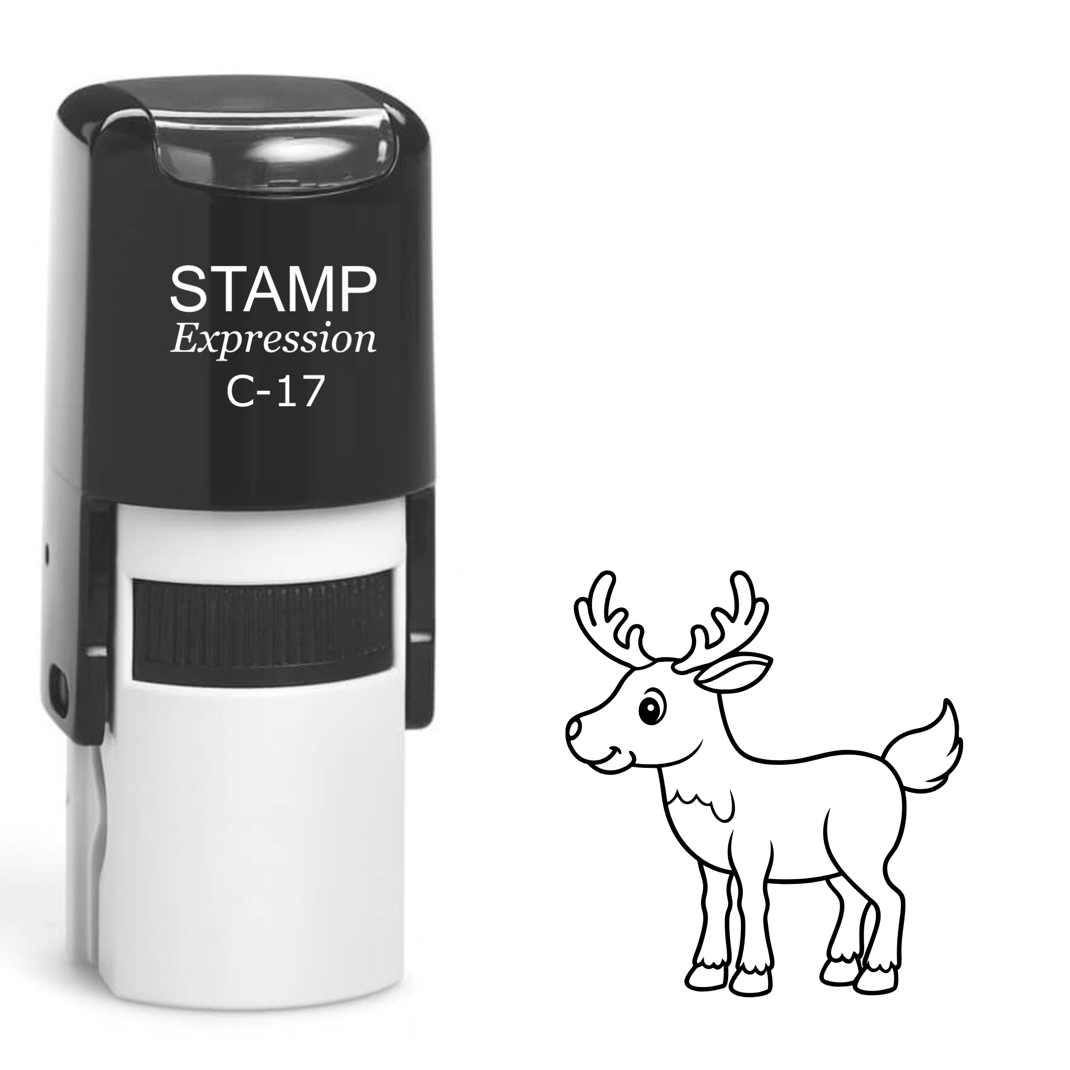 Baby reindeer Self Inking Rubber Stamp (SH-62871)
