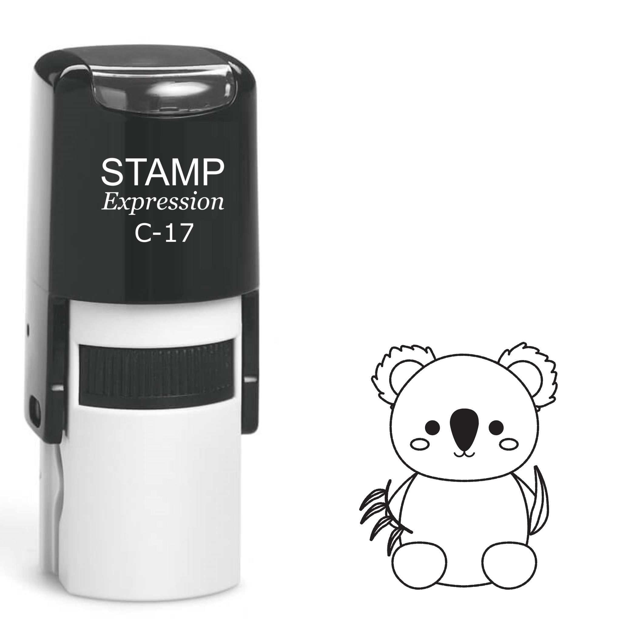 Baby koala bear Self Inking Rubber Stamp (SH-62872)
