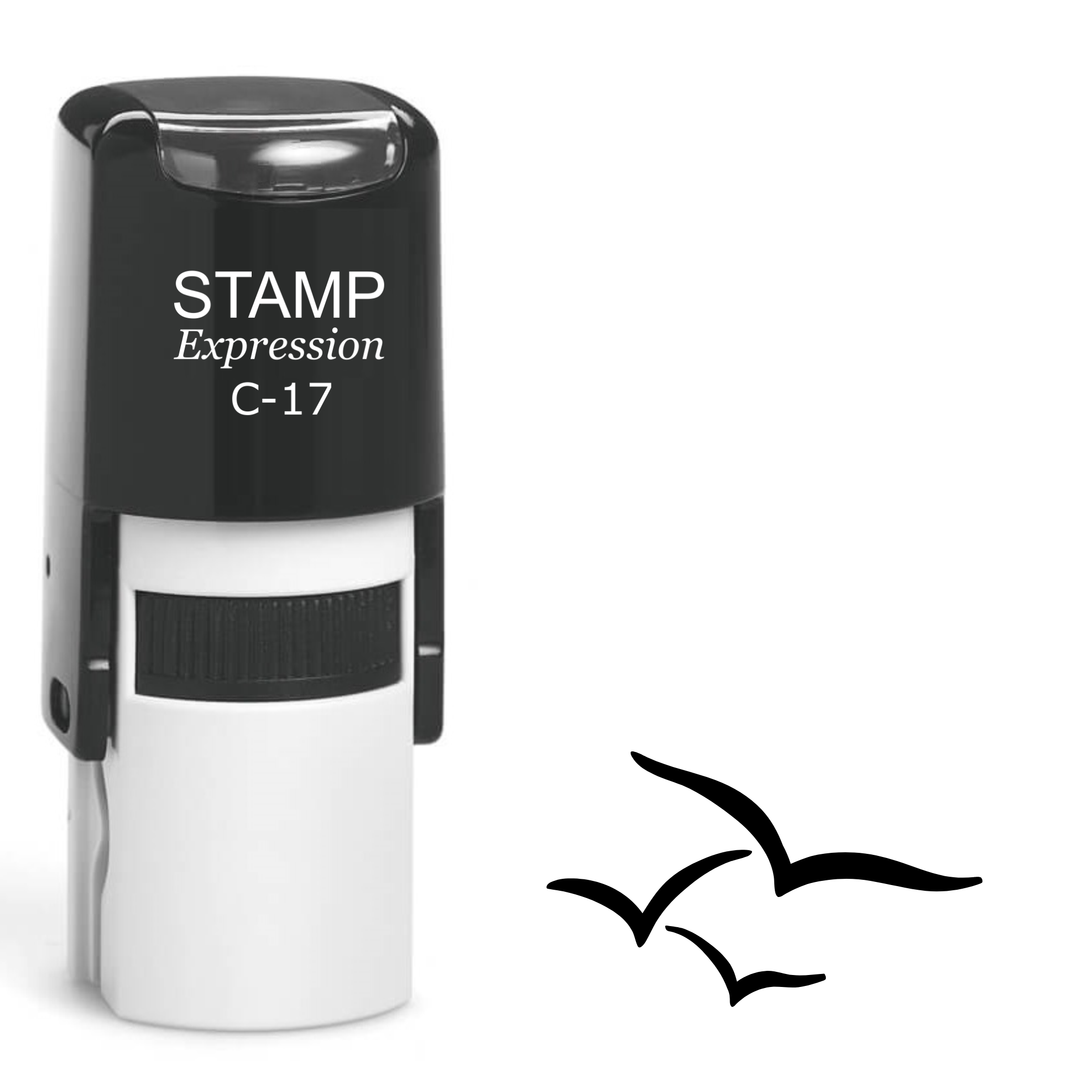 Flying seagulls Self Inking Rubber Stamp (SH-62985)