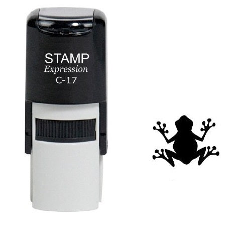 Black Frog Self Inking Rubber Stamp (SH-6322)