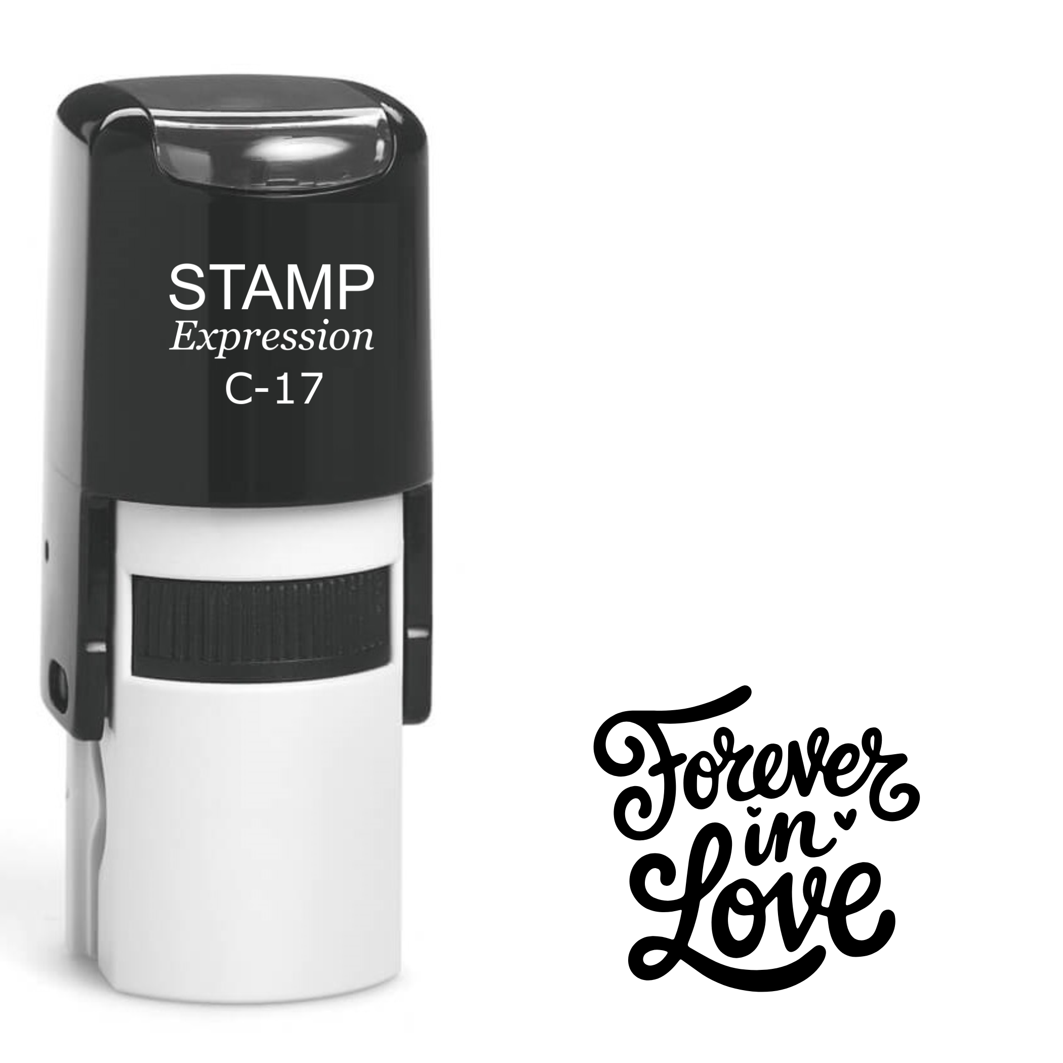 Forever in love Self Inking Rubber Stamp (SH-63221)