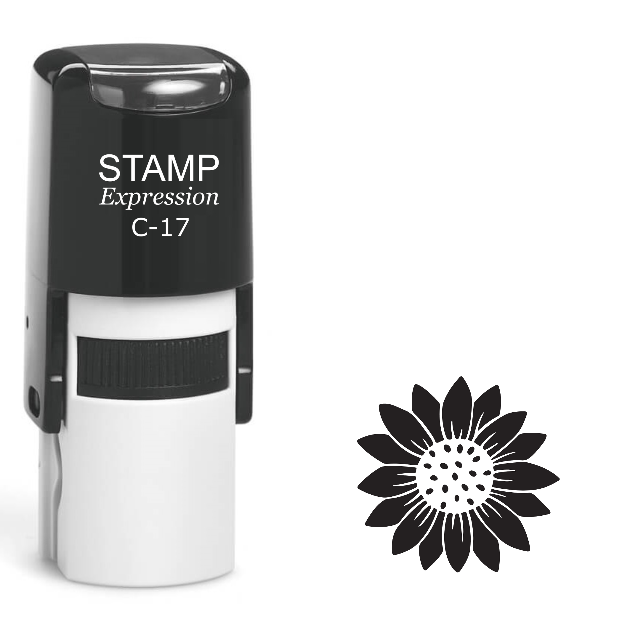 Sunflower Self Inking Rubber Stamp (SH-63282)