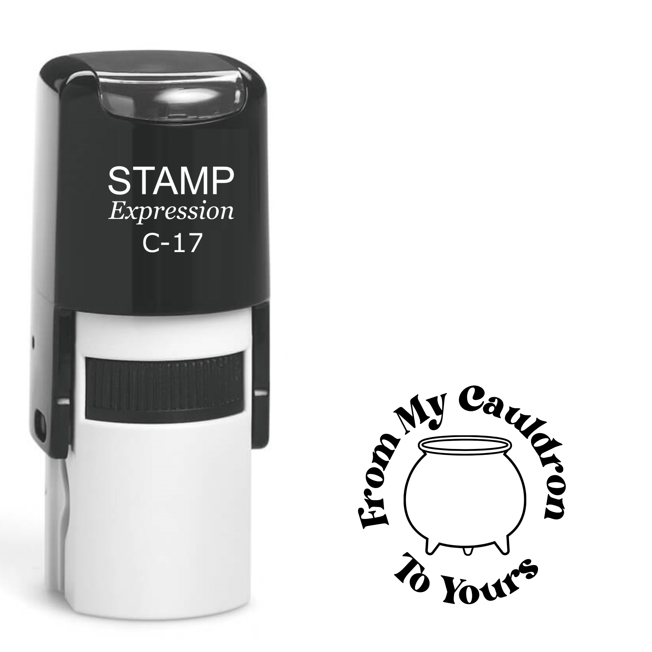 From my cauldron to yours Self Inking Rubber Stamp (SH-63436)