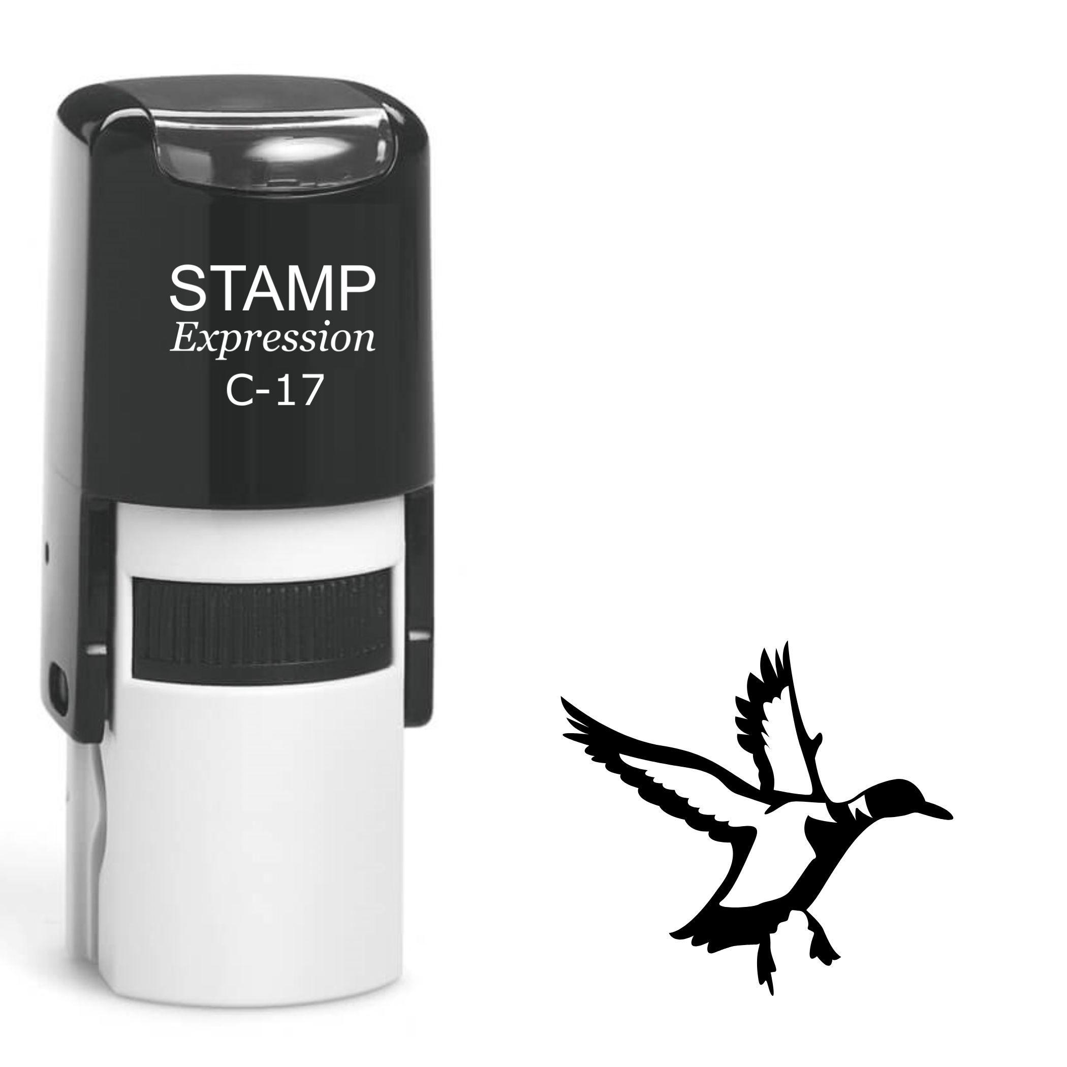 Flying duck Self Inking Rubber Stamp (SH-63621)