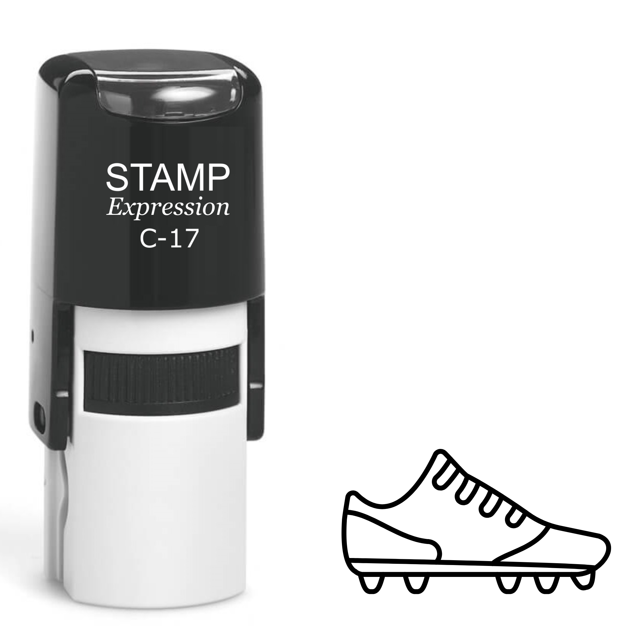 Cleats soccer shoes Self Inking Rubber Stamp (SH-63652)