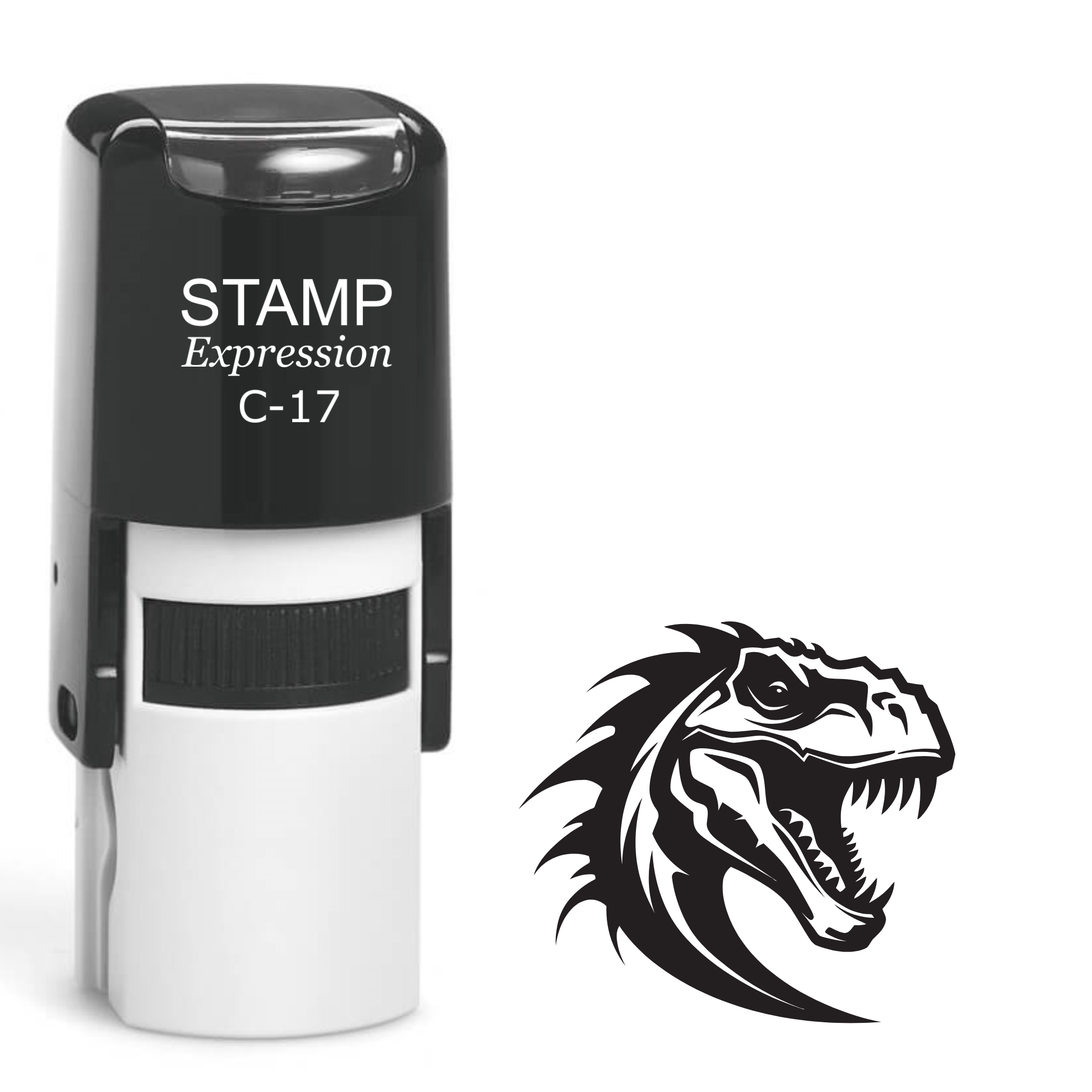 Dinosaur head Self Inking Rubber Stamp (SH-63695)