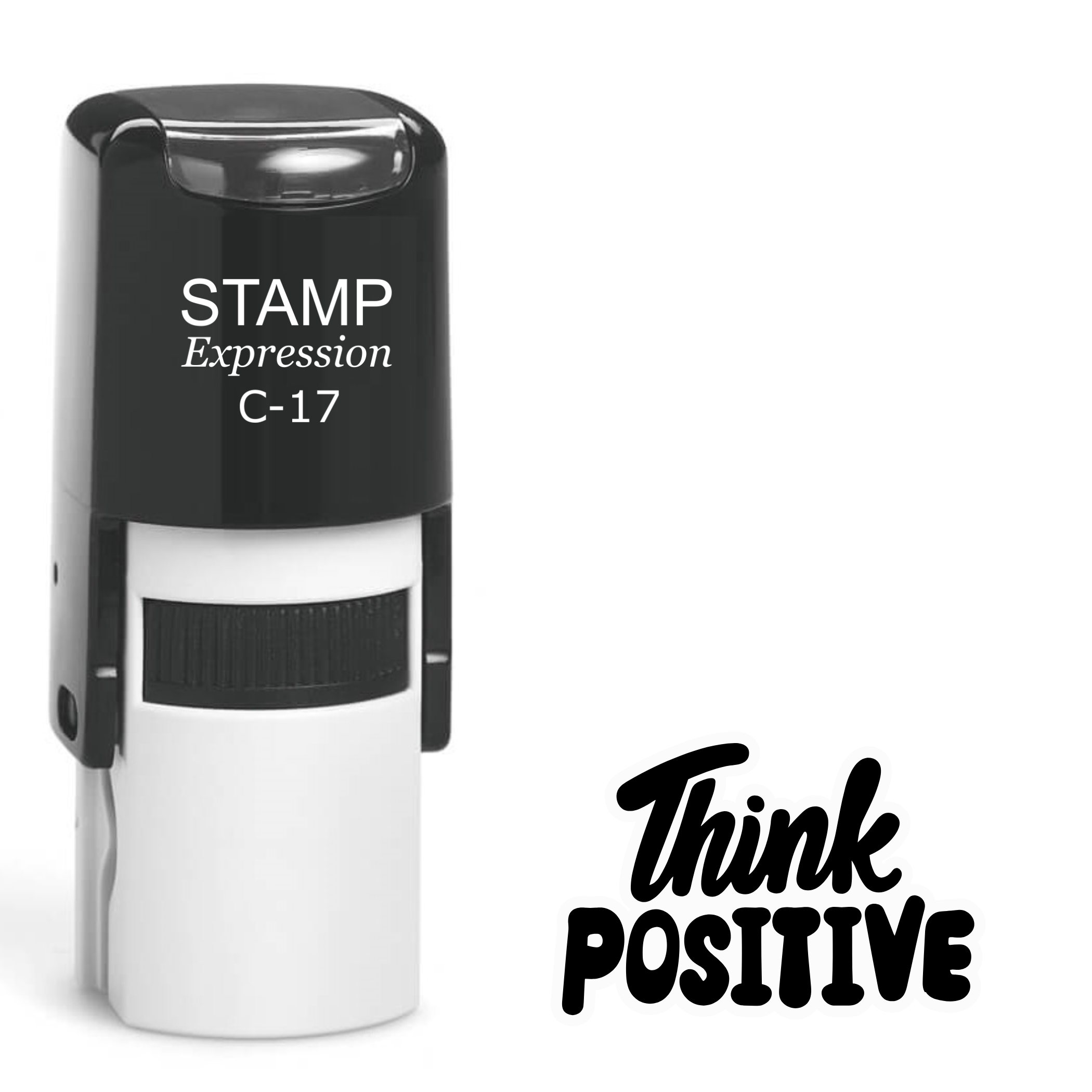 Think positive Self Inking Rubber Stamp (SH-63714)