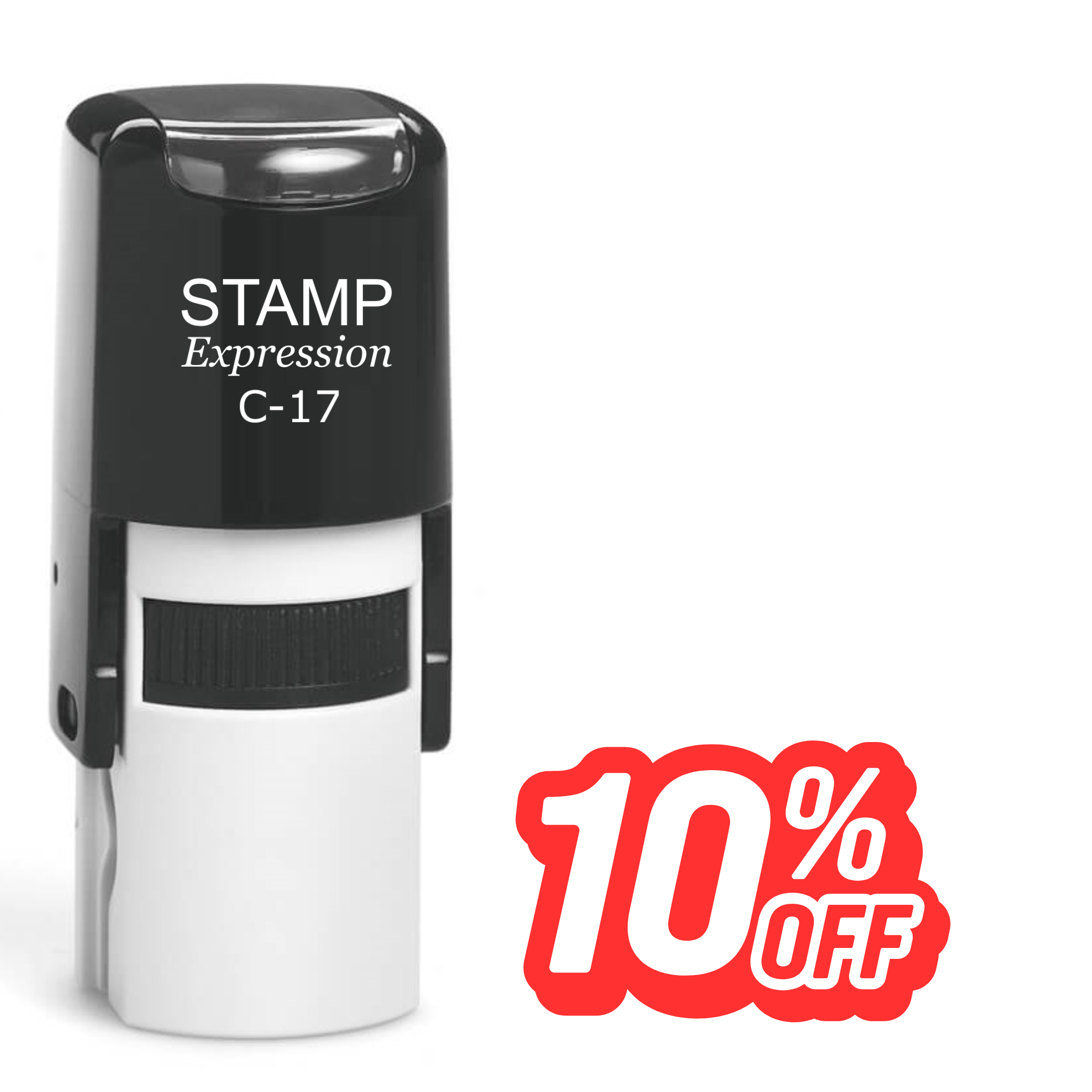 10 percent off Self Inking Rubber Stamp (SH-63718)