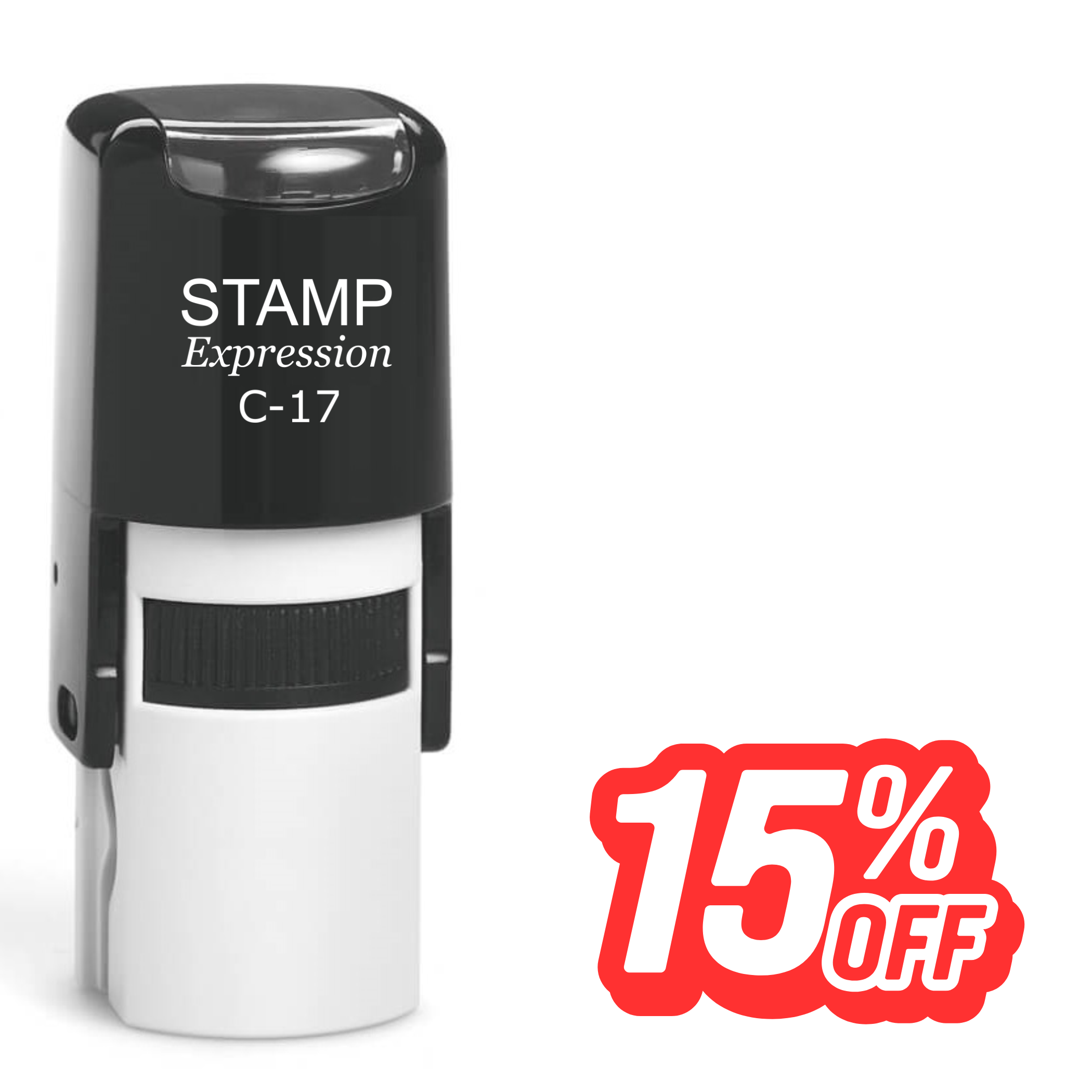 15 percent off Self Inking Rubber Stamp (SH-63719)
