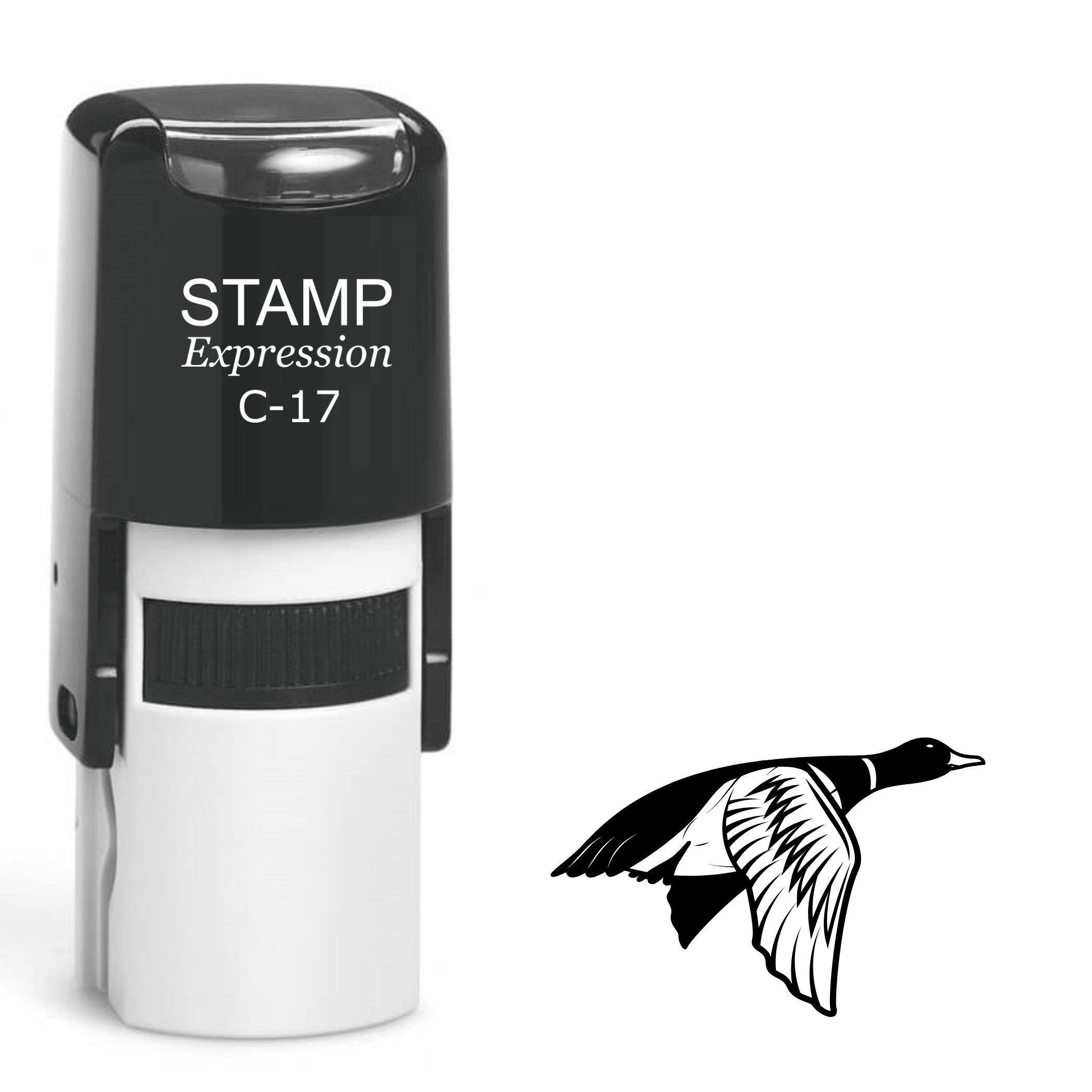 Flying duck Self Inking Rubber Stamp (SH-63749)