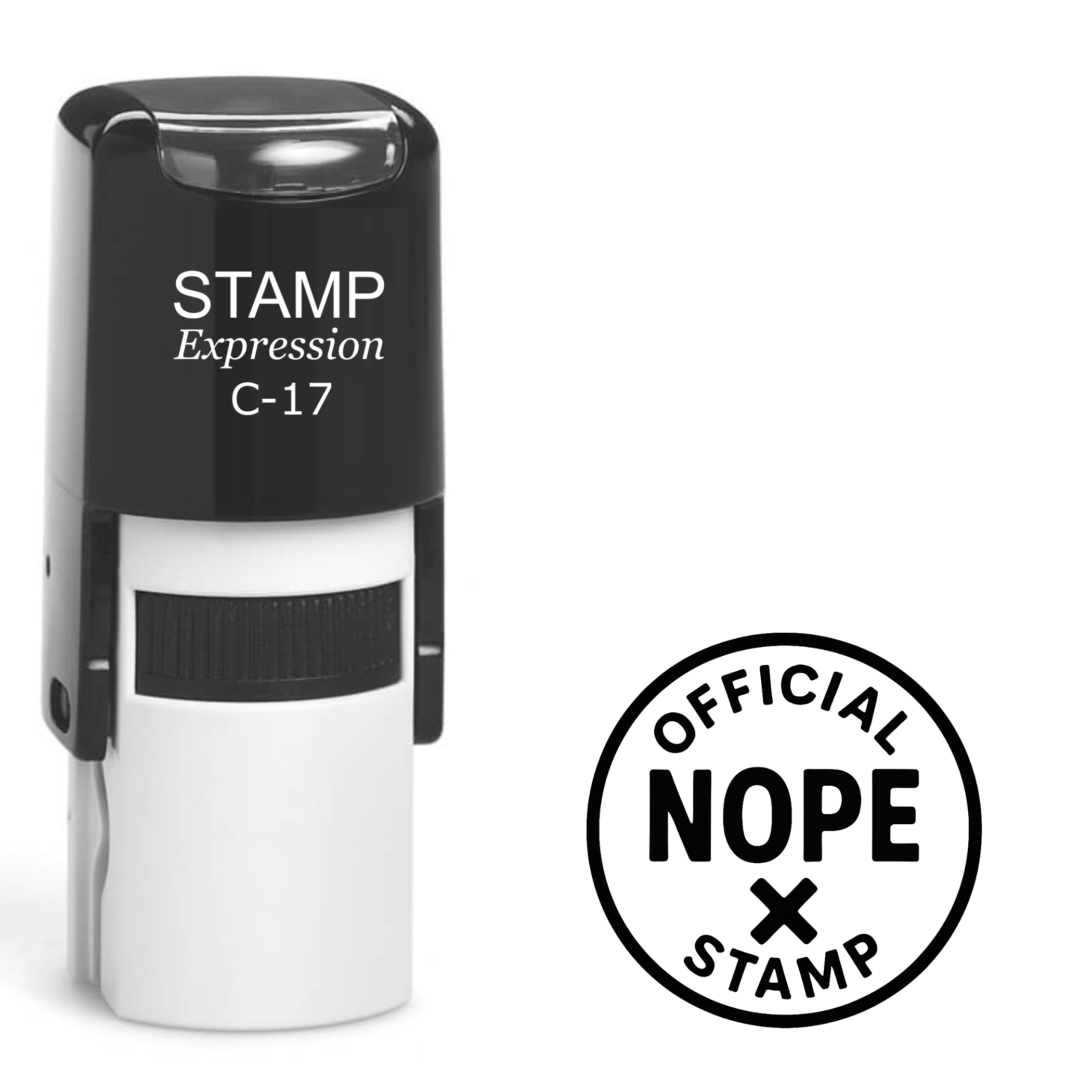 Official nope Self Inking Rubber Stamp (SH-63803)