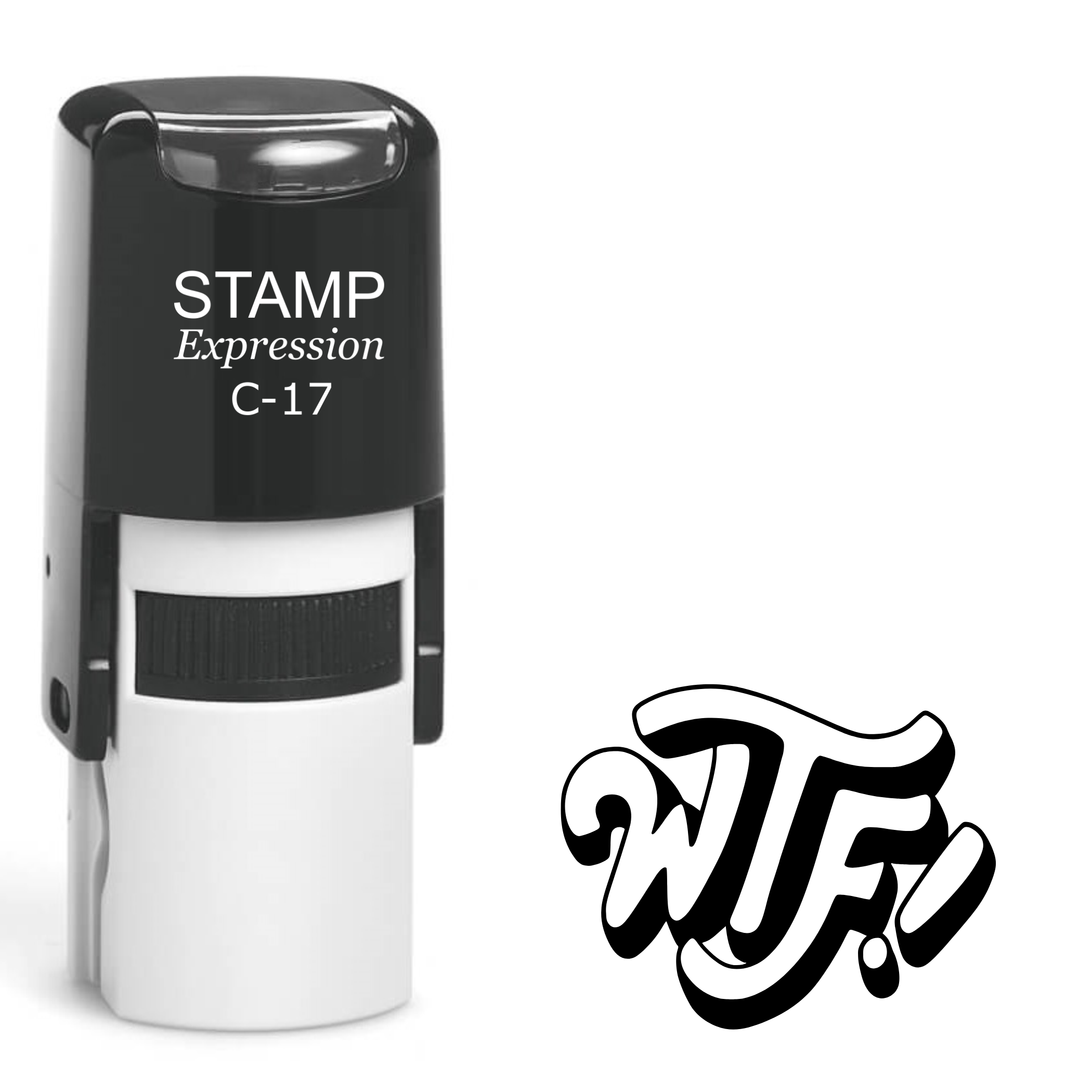 WTF! Self Inking Rubber Stamp (SH-63814)
