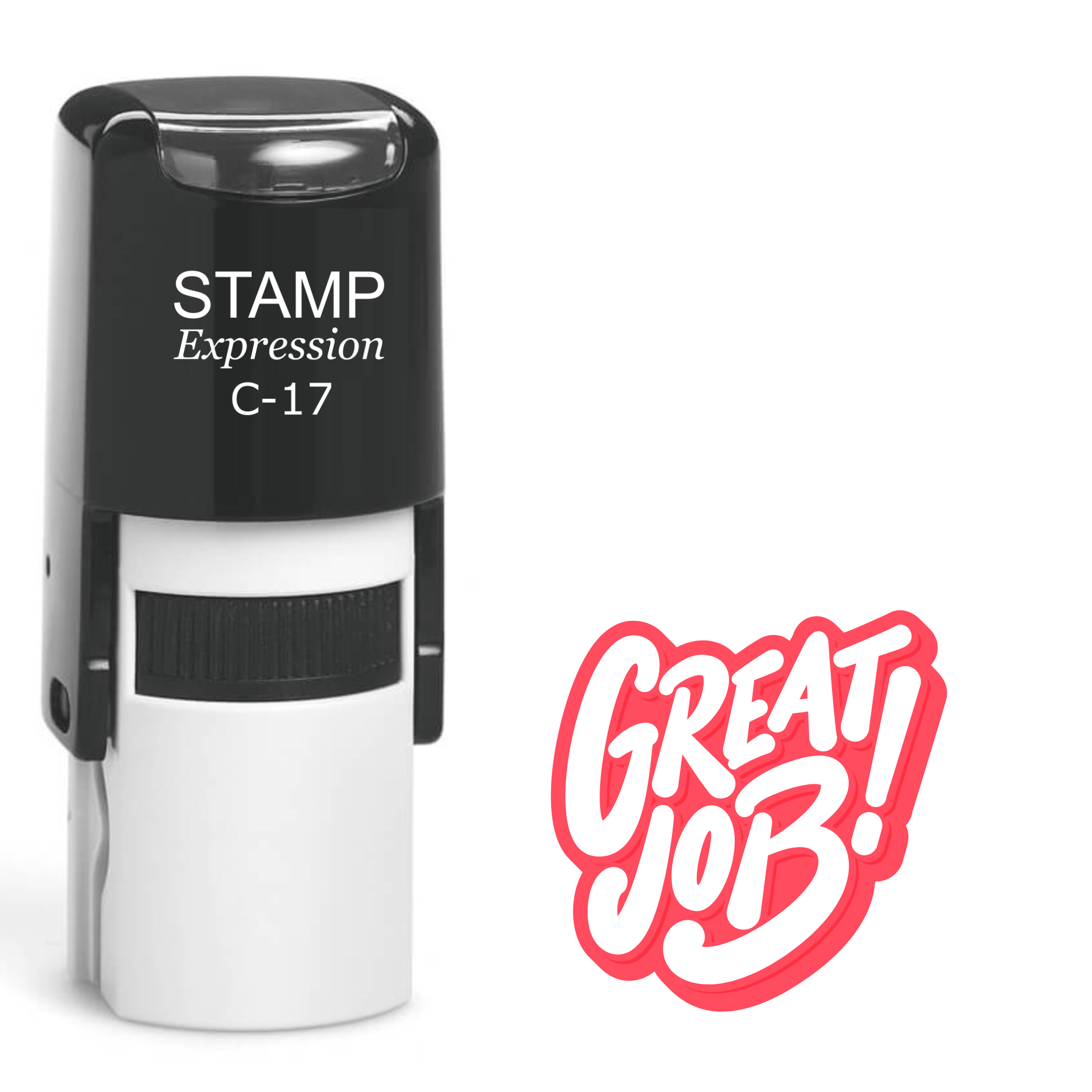 Great job Self Inking Rubber Stamp (SH-63828)