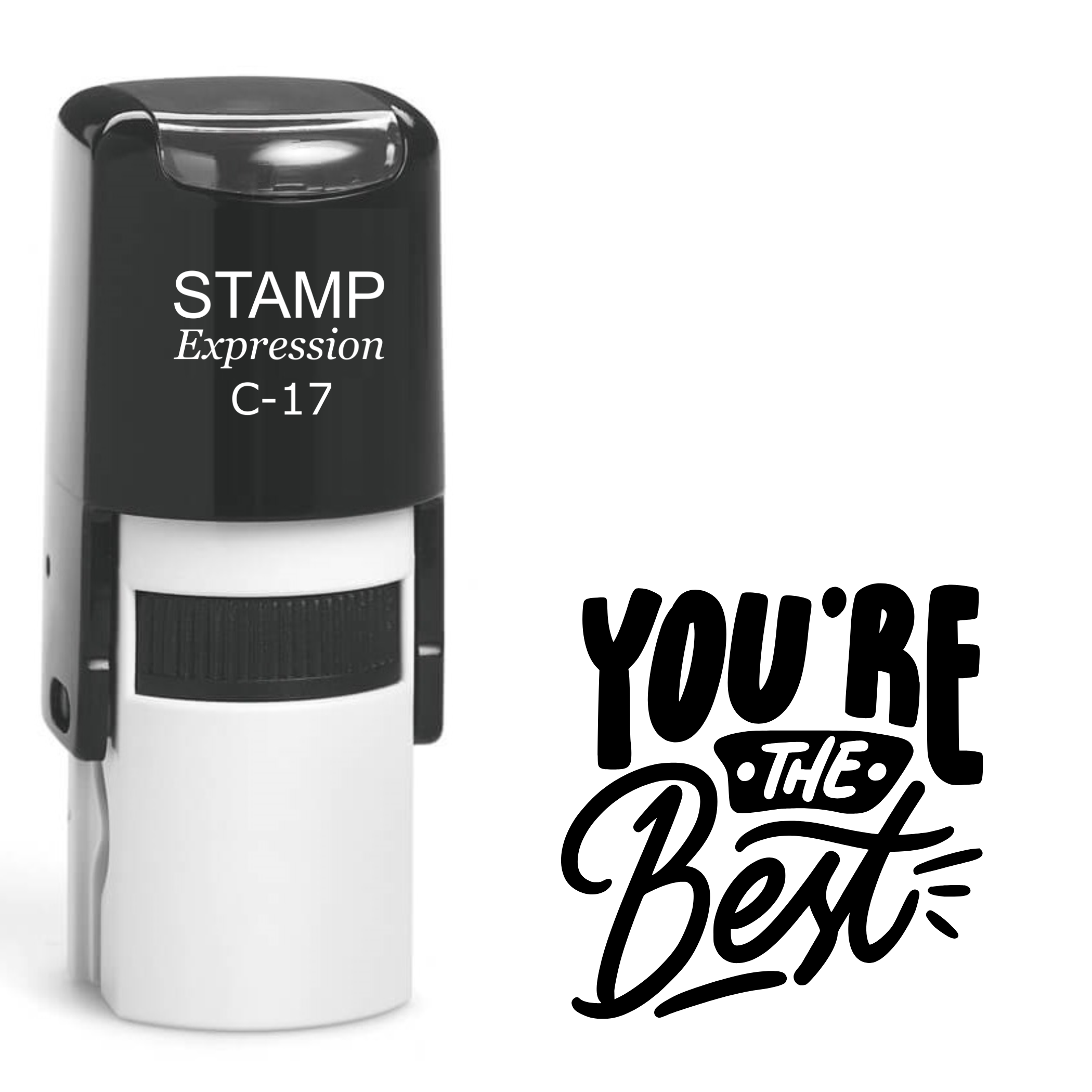 You're the best teacher classroom Self Inking Rubber Stamp (SH-63837)