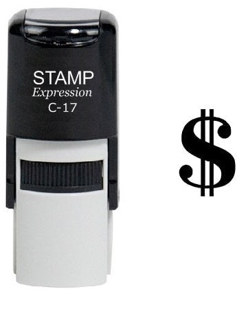 Dollar Sign Self Inking Rubber Stamp (SH-6390)