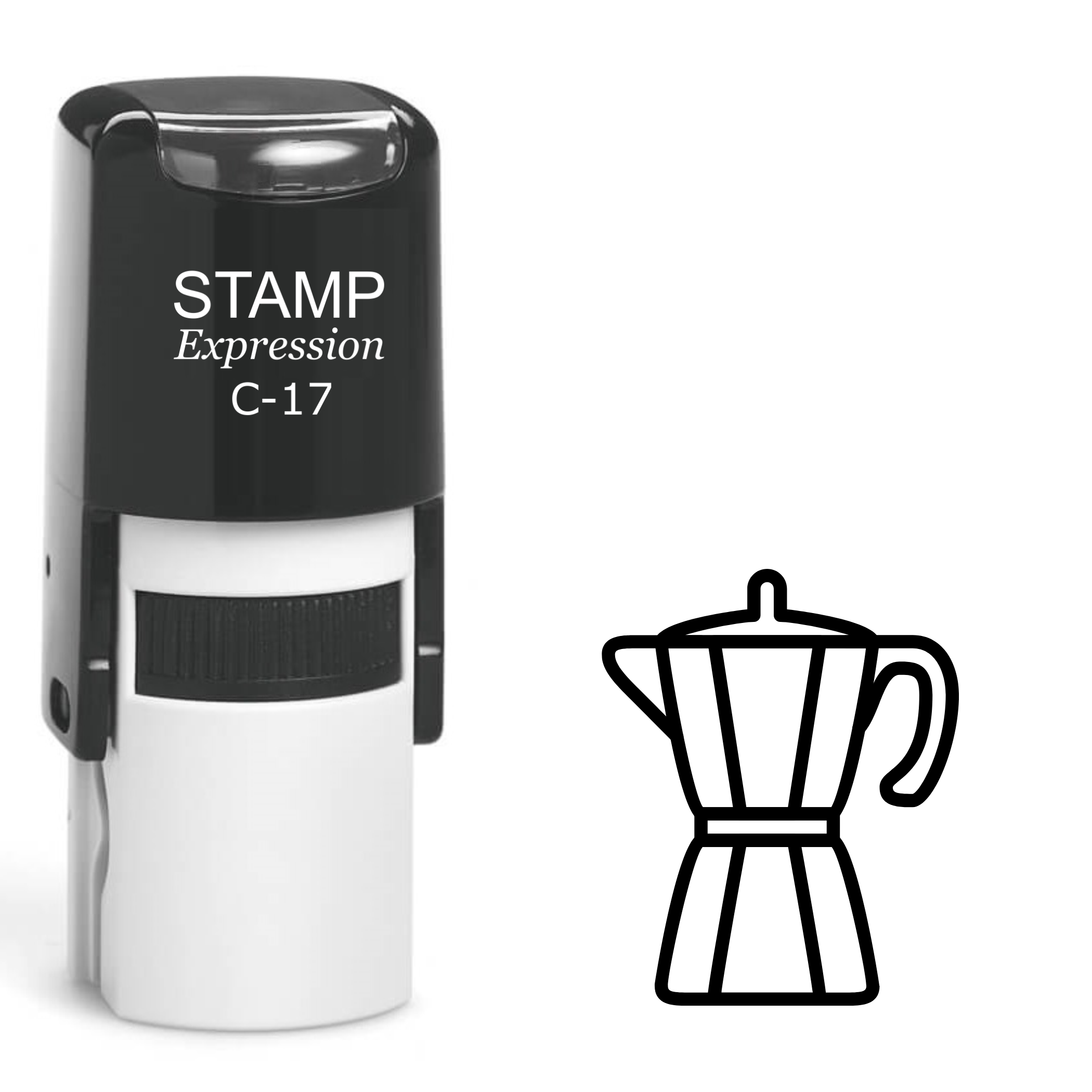 Coffee maker Self Inking Rubber Stamp (SH-63915)