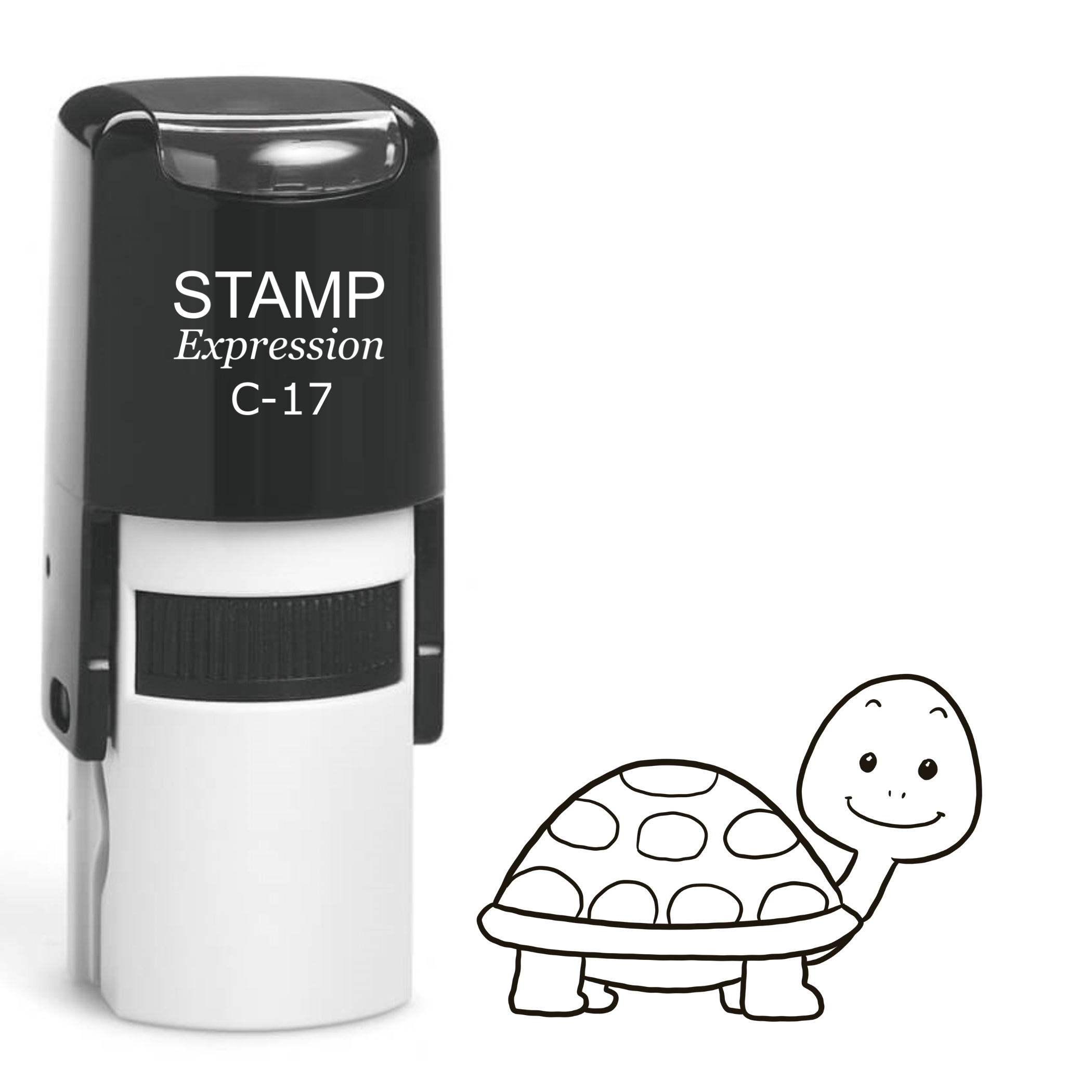 Smiling turtle Self Inking Rubber Stamp (SH-64218)