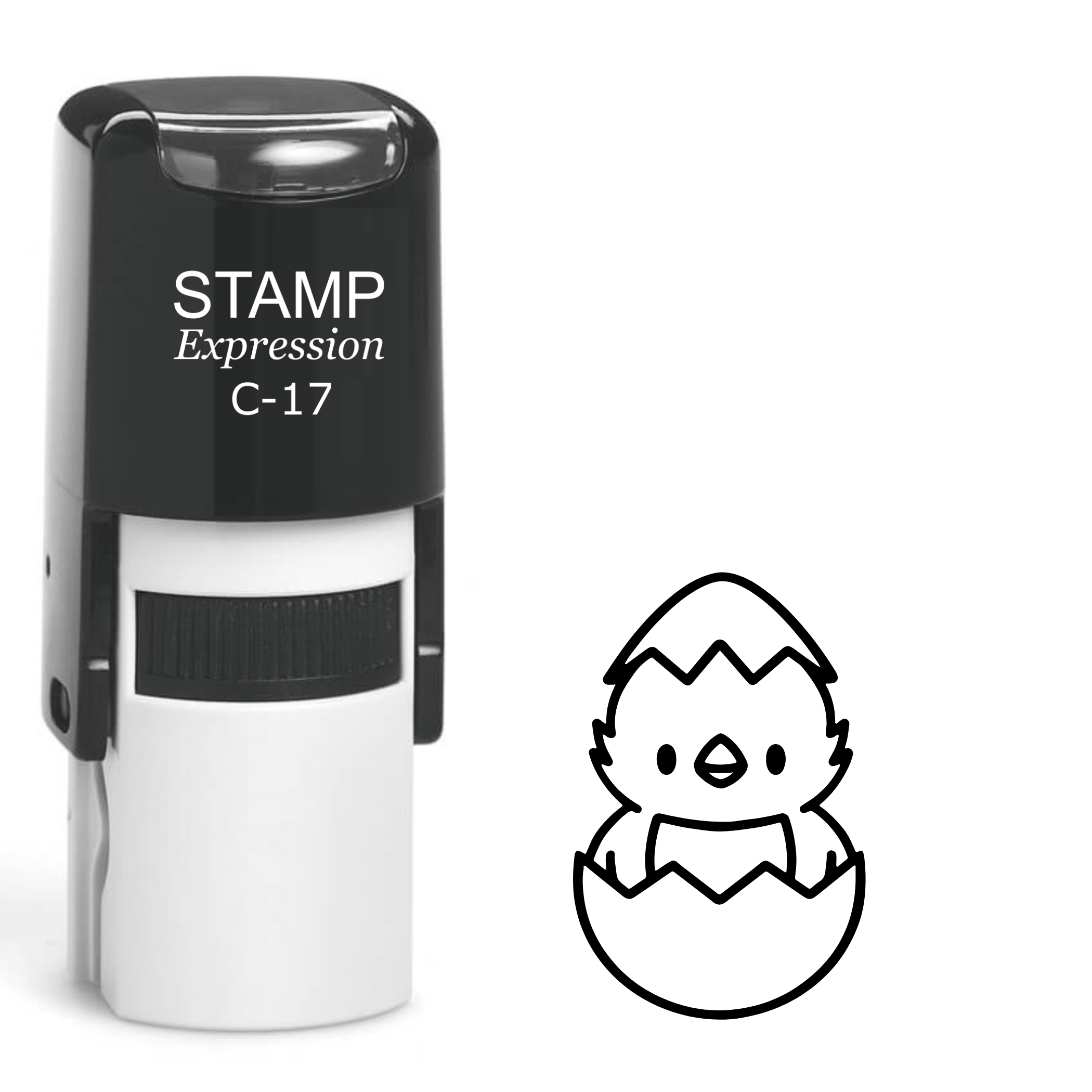 Hatching chick Self Inking Rubber Stamp (SH-64239)