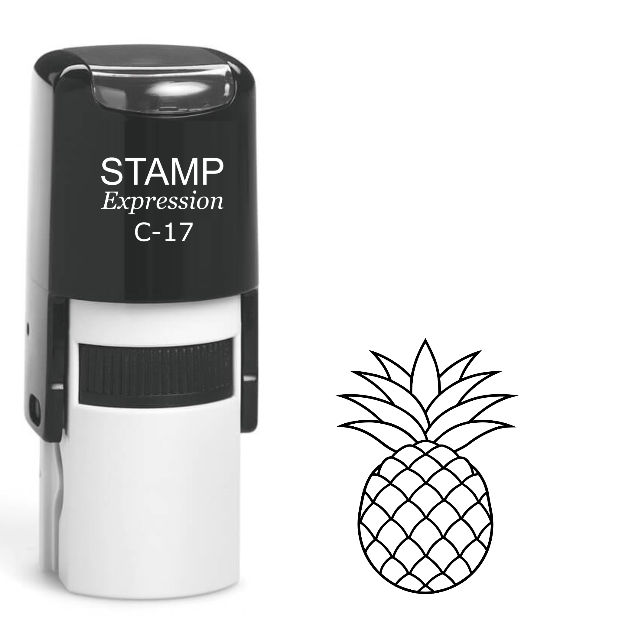 Pineapple Self Inking Rubber Stamp (SH-64259)