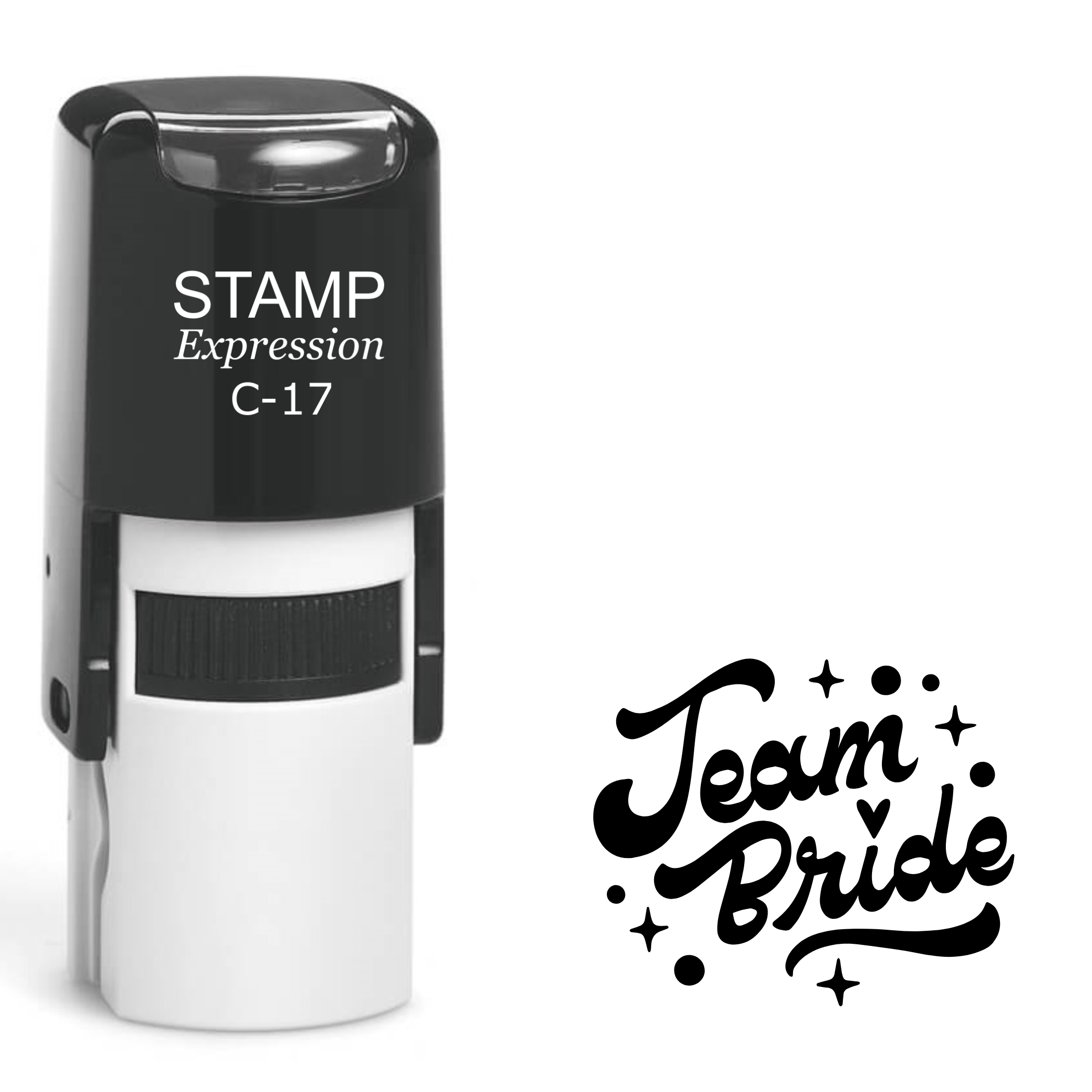 Team Bride Self Inking Rubber Stamp (SH-64284)