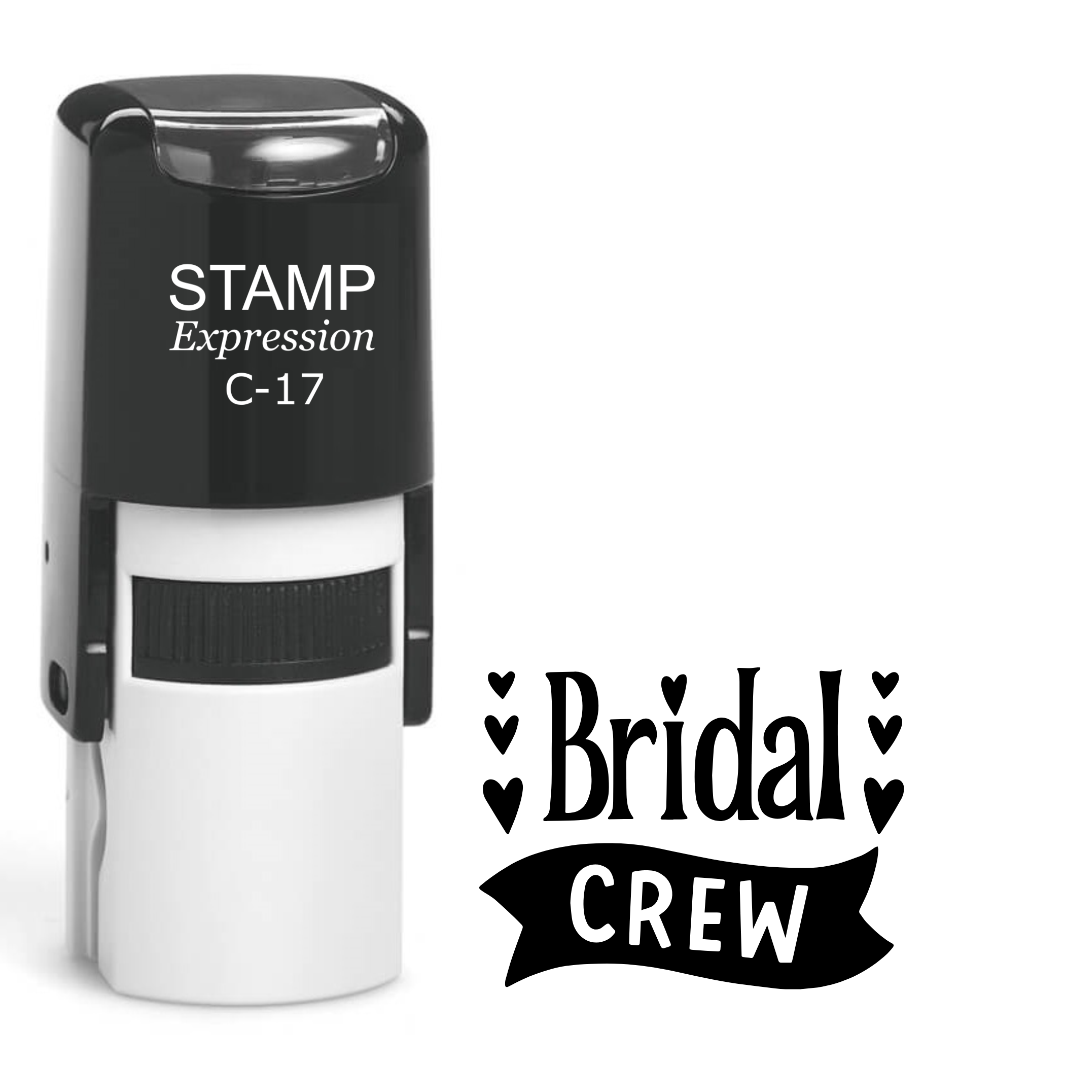 Bridal Crew bachelorette party Self Inking Rubber Stamp (SH-64302)