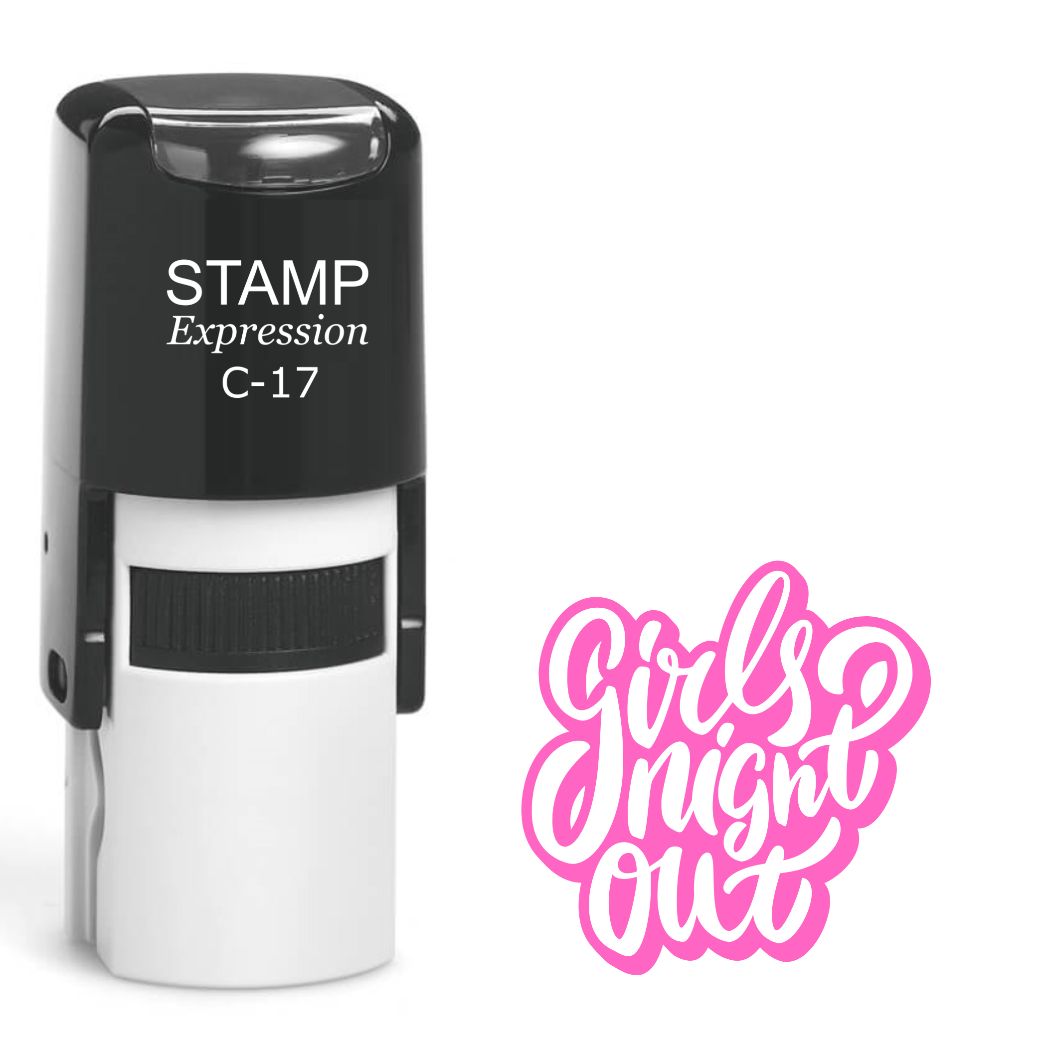 Girls Night Out bachelorette party Self Inking Rubber Stamp (SH-64307)