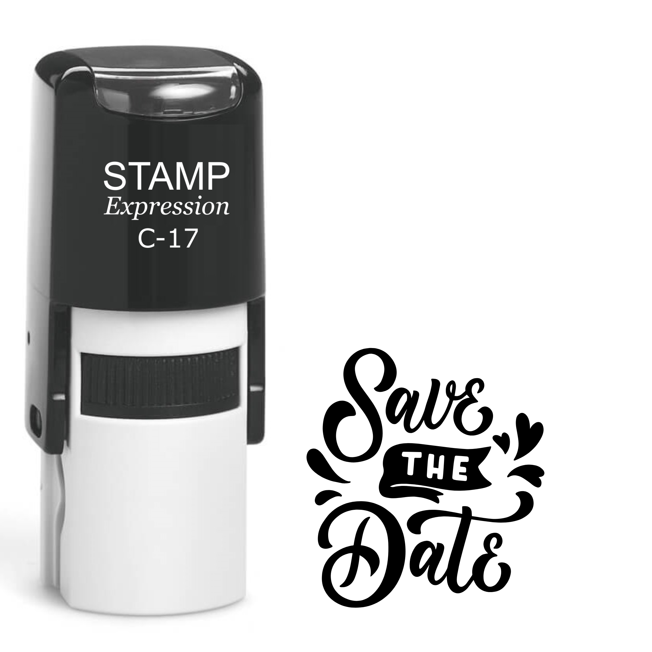 Save the Date wedding Self Inking Rubber Stamp (SH-64334)