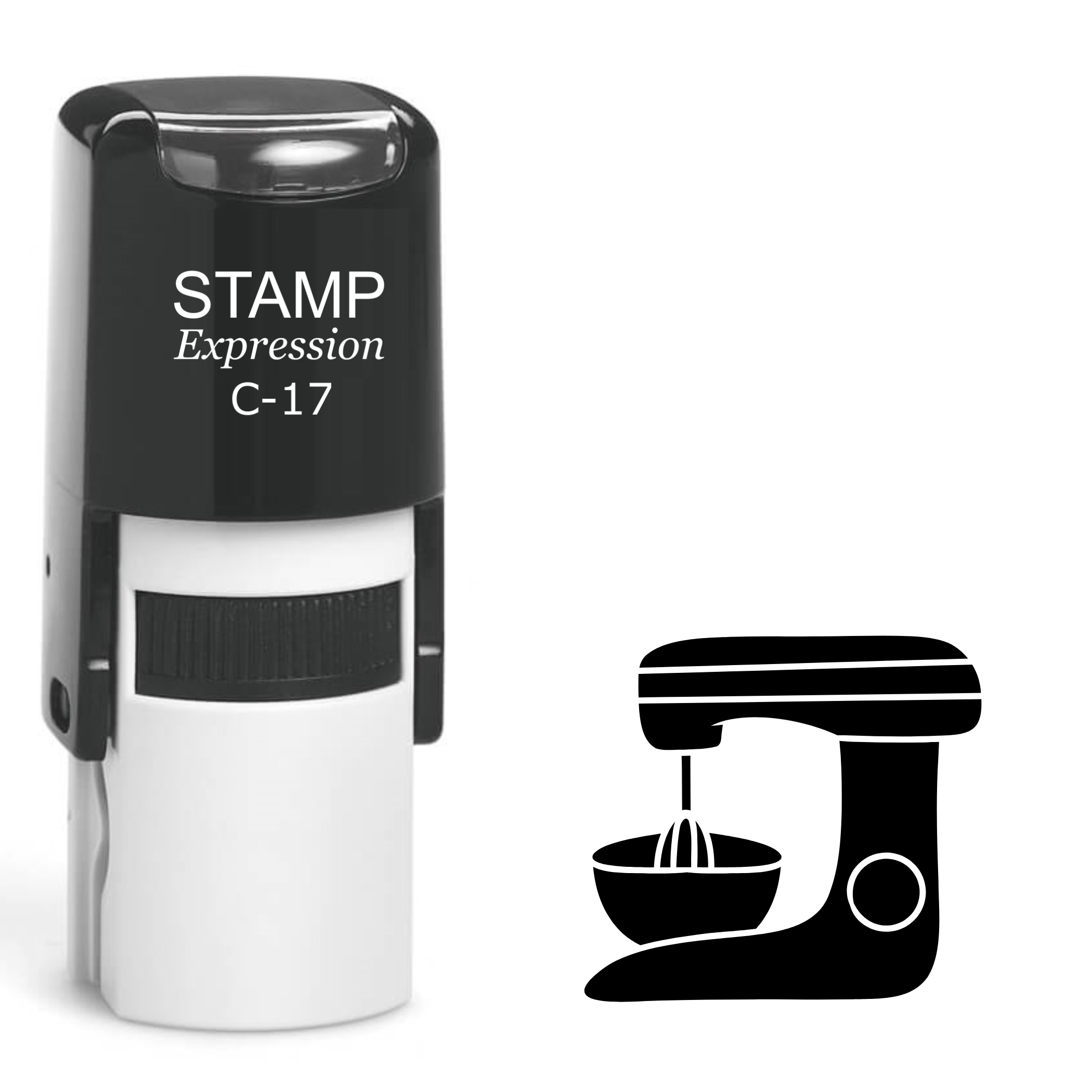 Kitchen mixer Self Inking Rubber Stamp (SH-64369)
