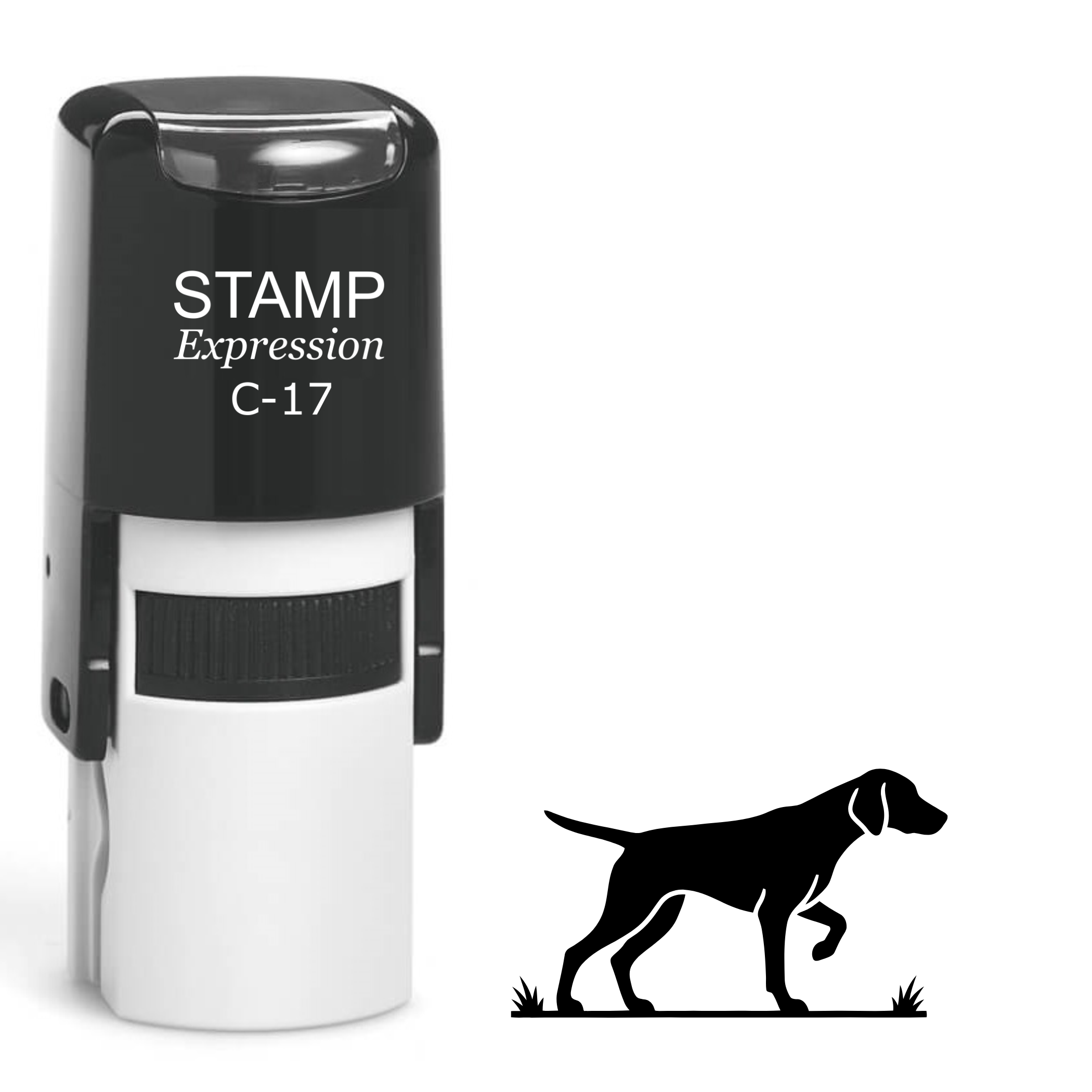 Hunting dog Self Inking Rubber Stamp (SH-64375)