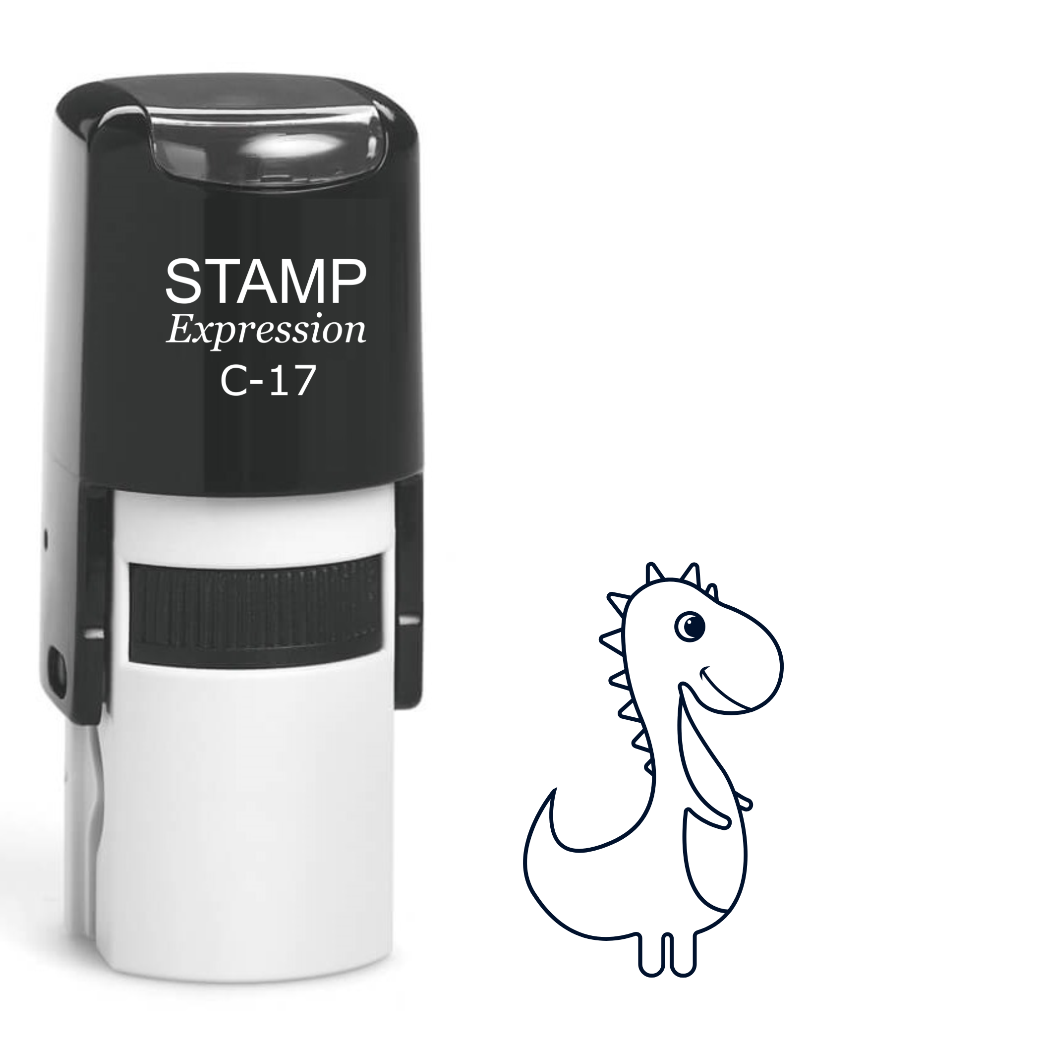 Adorable baby dinosaur Self Inking Rubber Stamp (SH-64407)