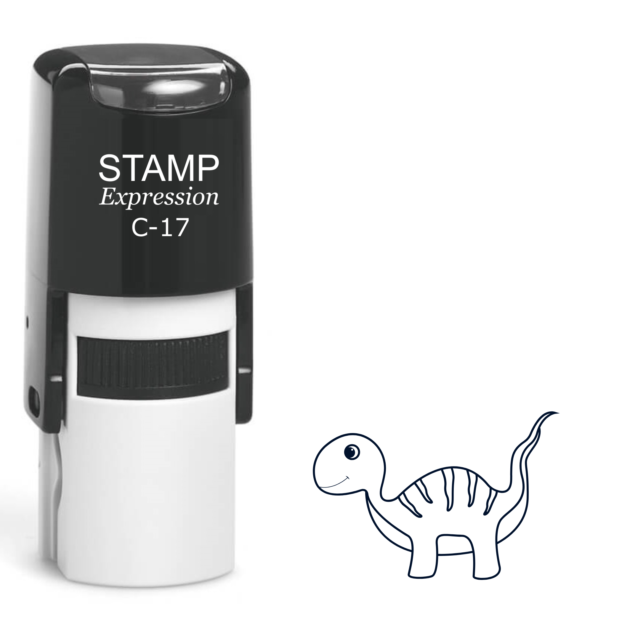 Sweet baby dinosaur Self Inking Rubber Stamp (SH-64409)
