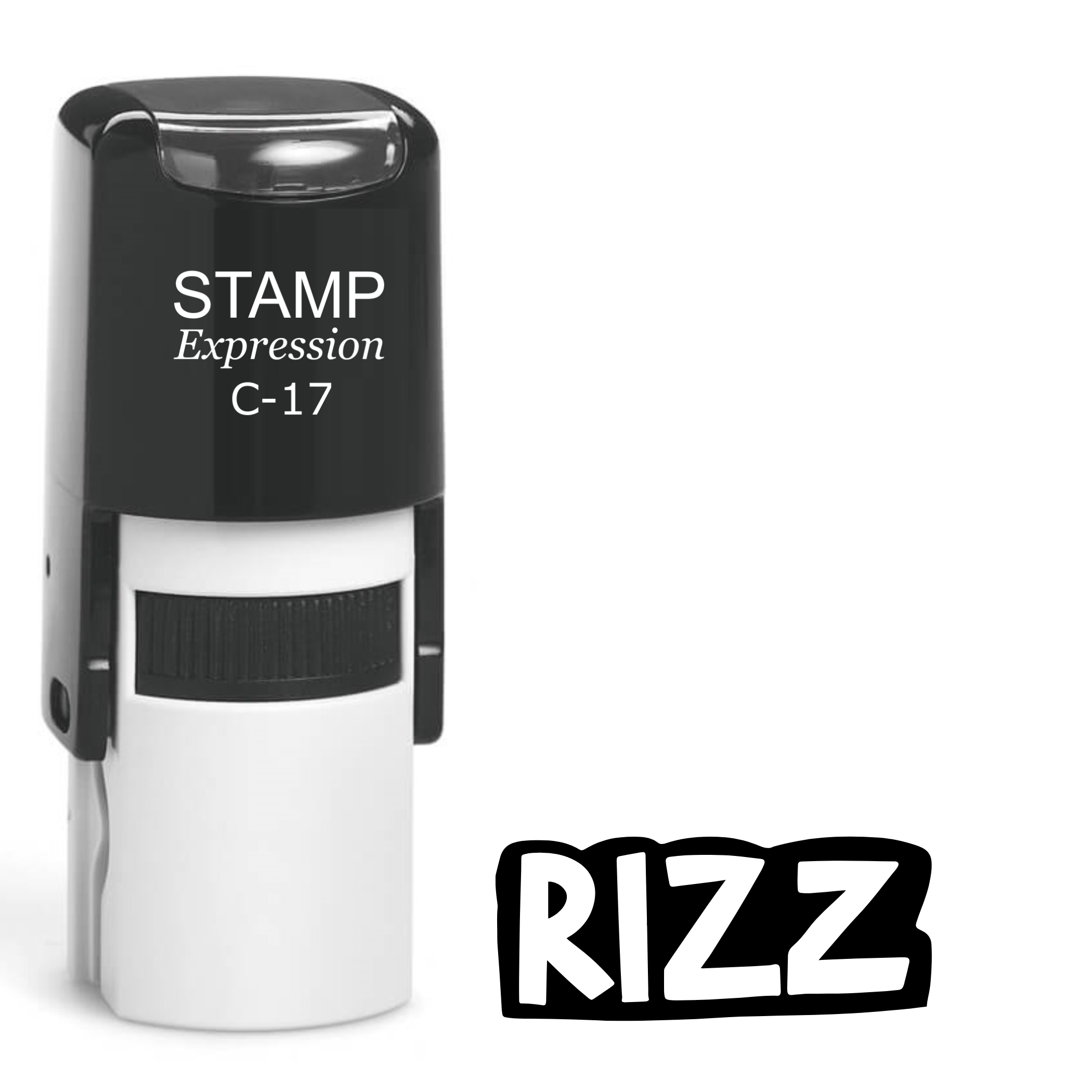 Rizz Gen-Z slang Self Inking Rubber Stamp (SH-64436)