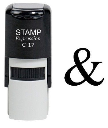 Ampersand Self Inking Rubber Stamp (SH-6444)