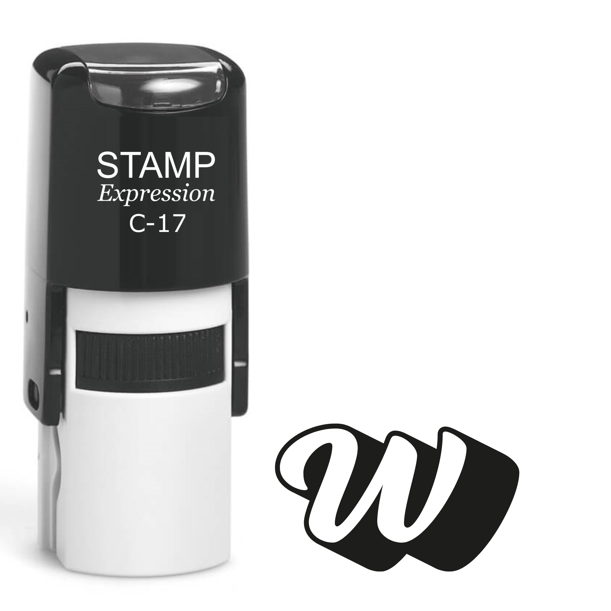 W Gen-Z slang Self Inking Rubber Stamp (SH-64444)