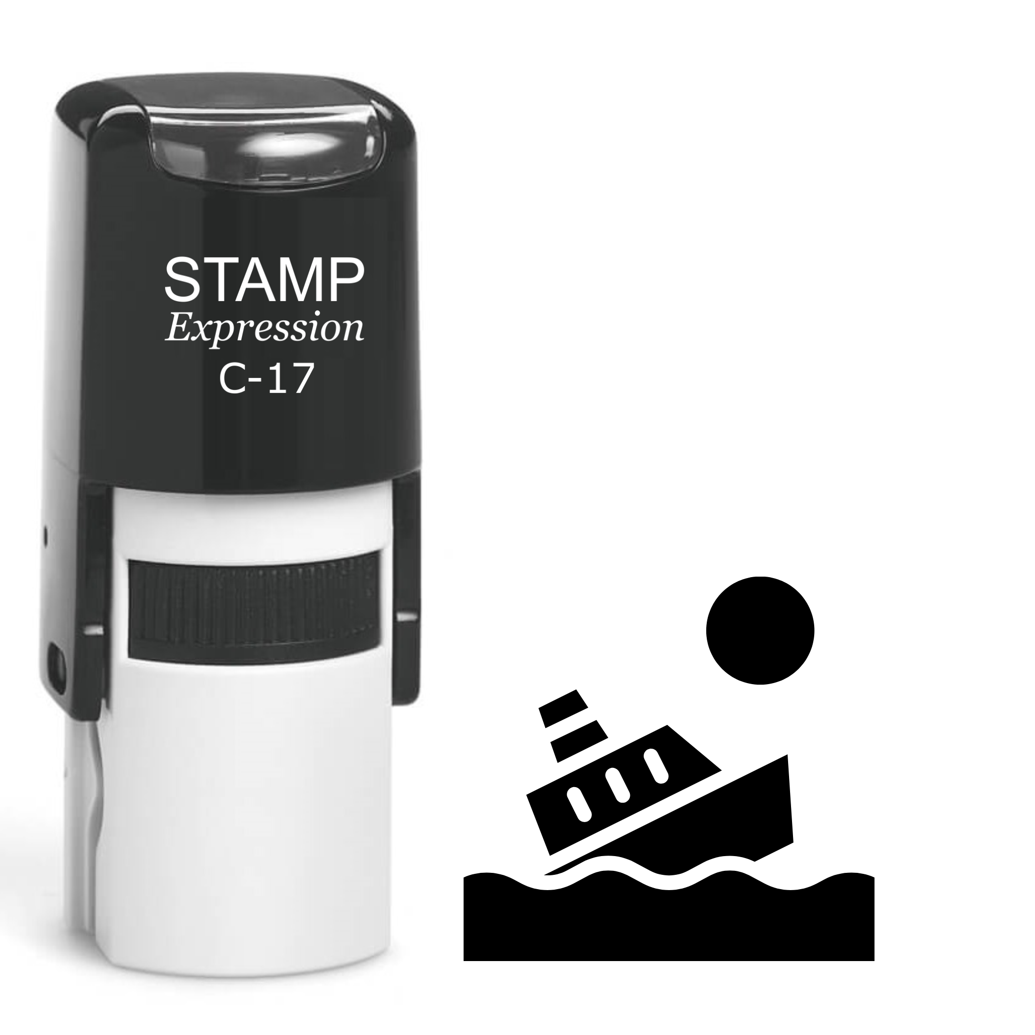 Sinking ship Self Inking Rubber Stamp (SH-64446)